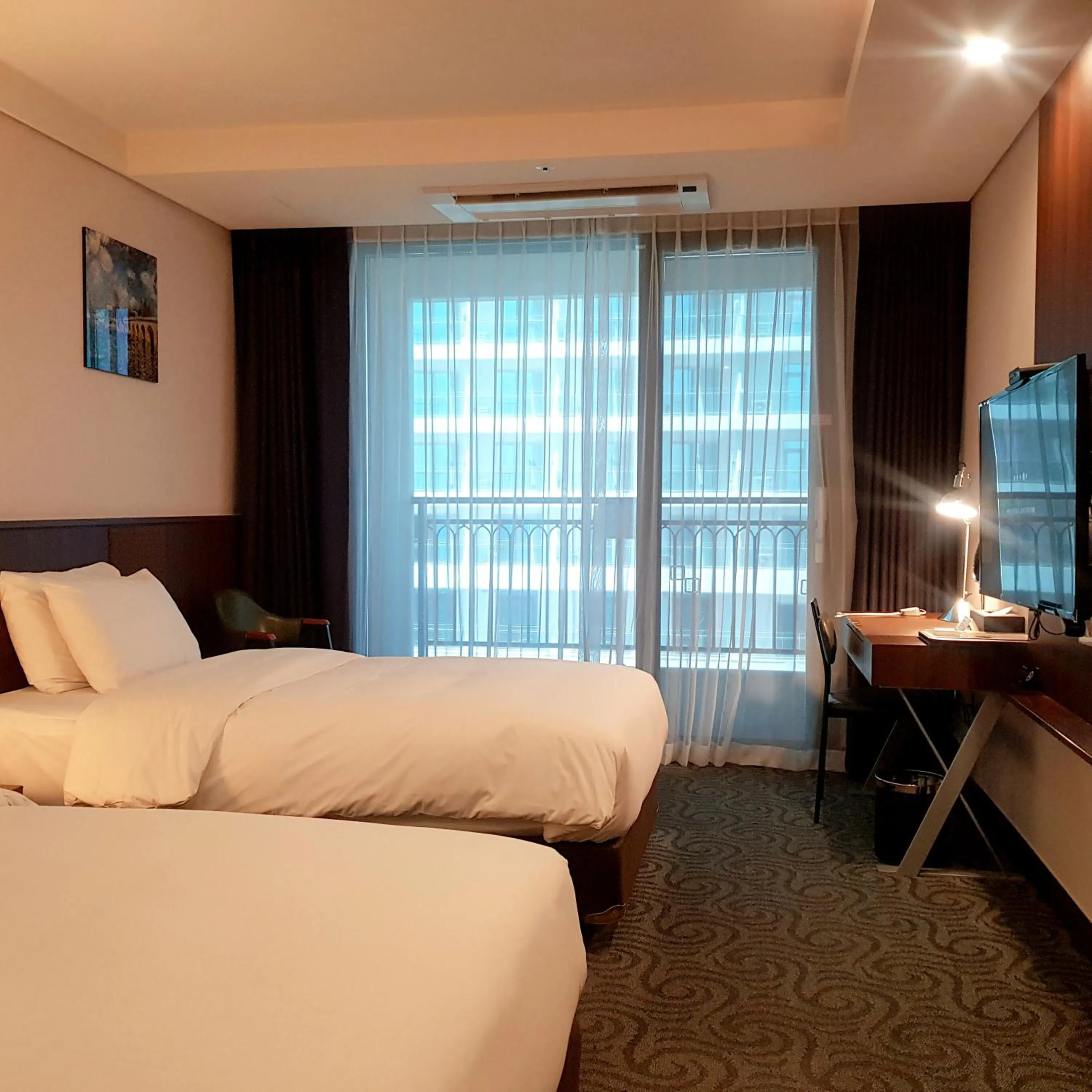 Bed in Ramada by Wyndham Gangwon Sokcho