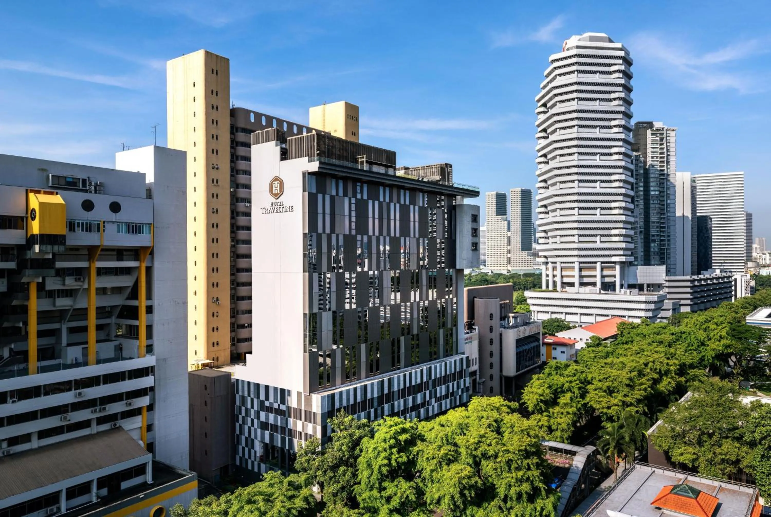 Property building in Hotel Traveltine Downtown Singapore, Trademark Collection