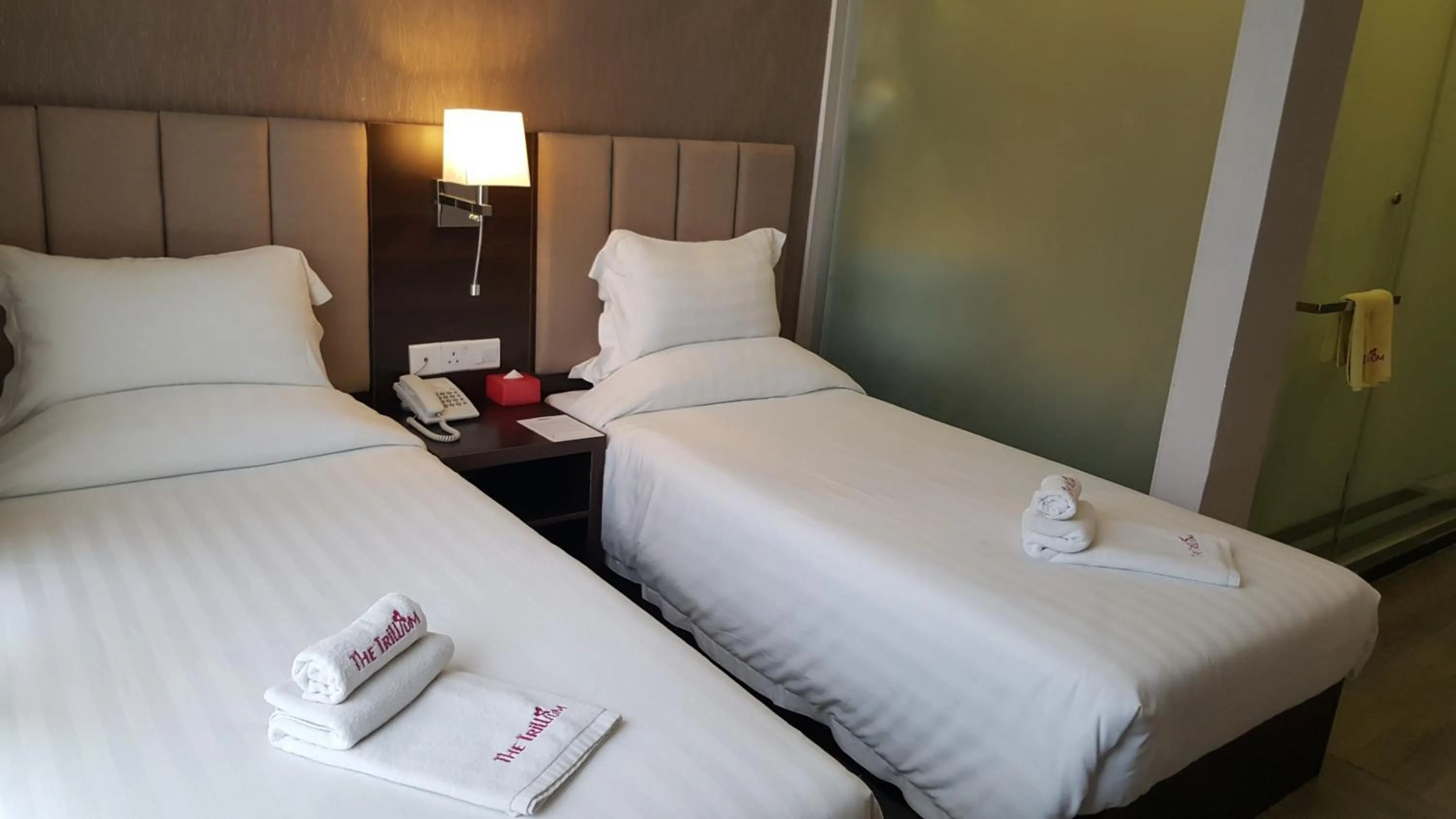 Bed in Hotel Trillium