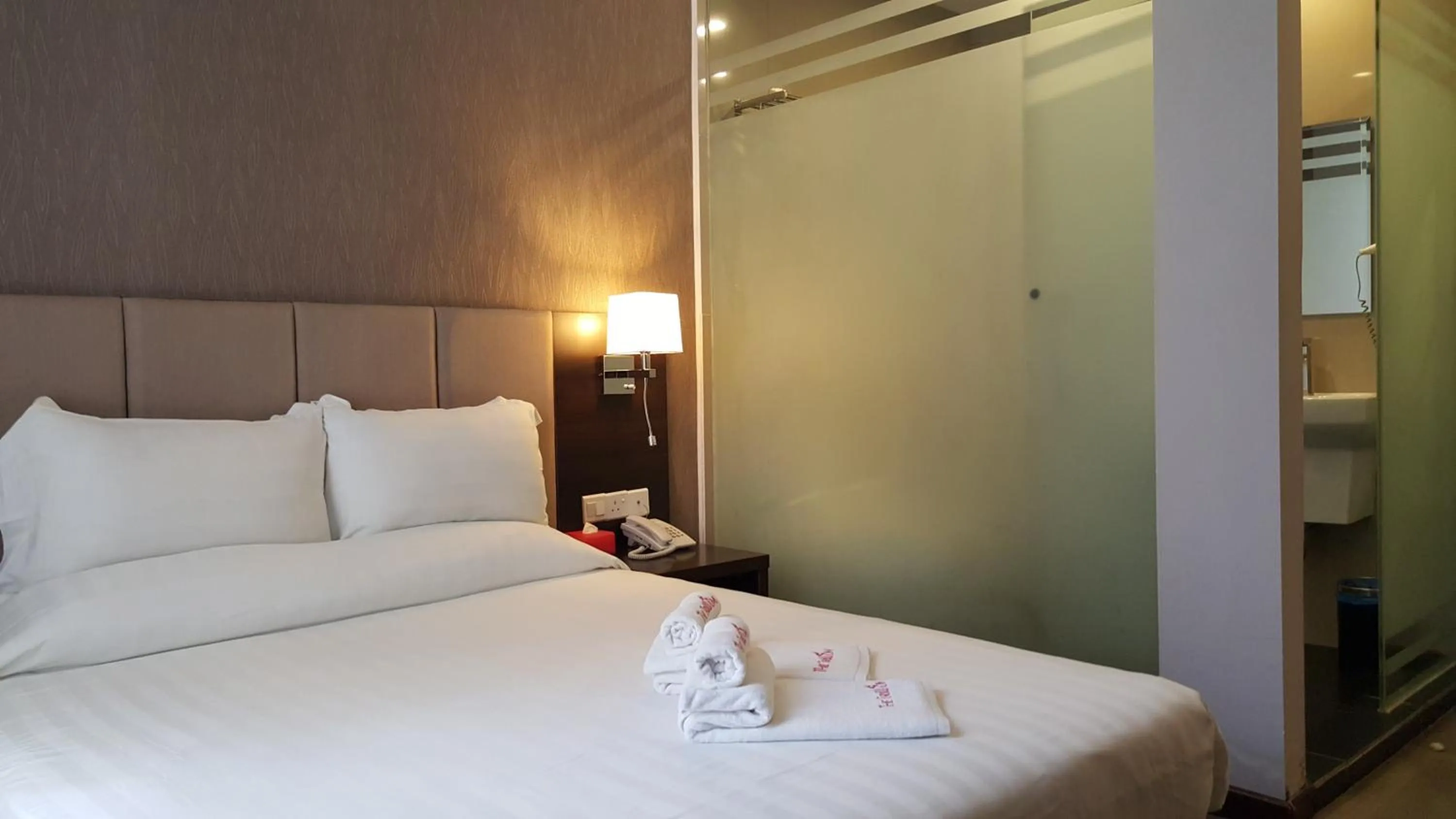 Bed in Hotel Trillium