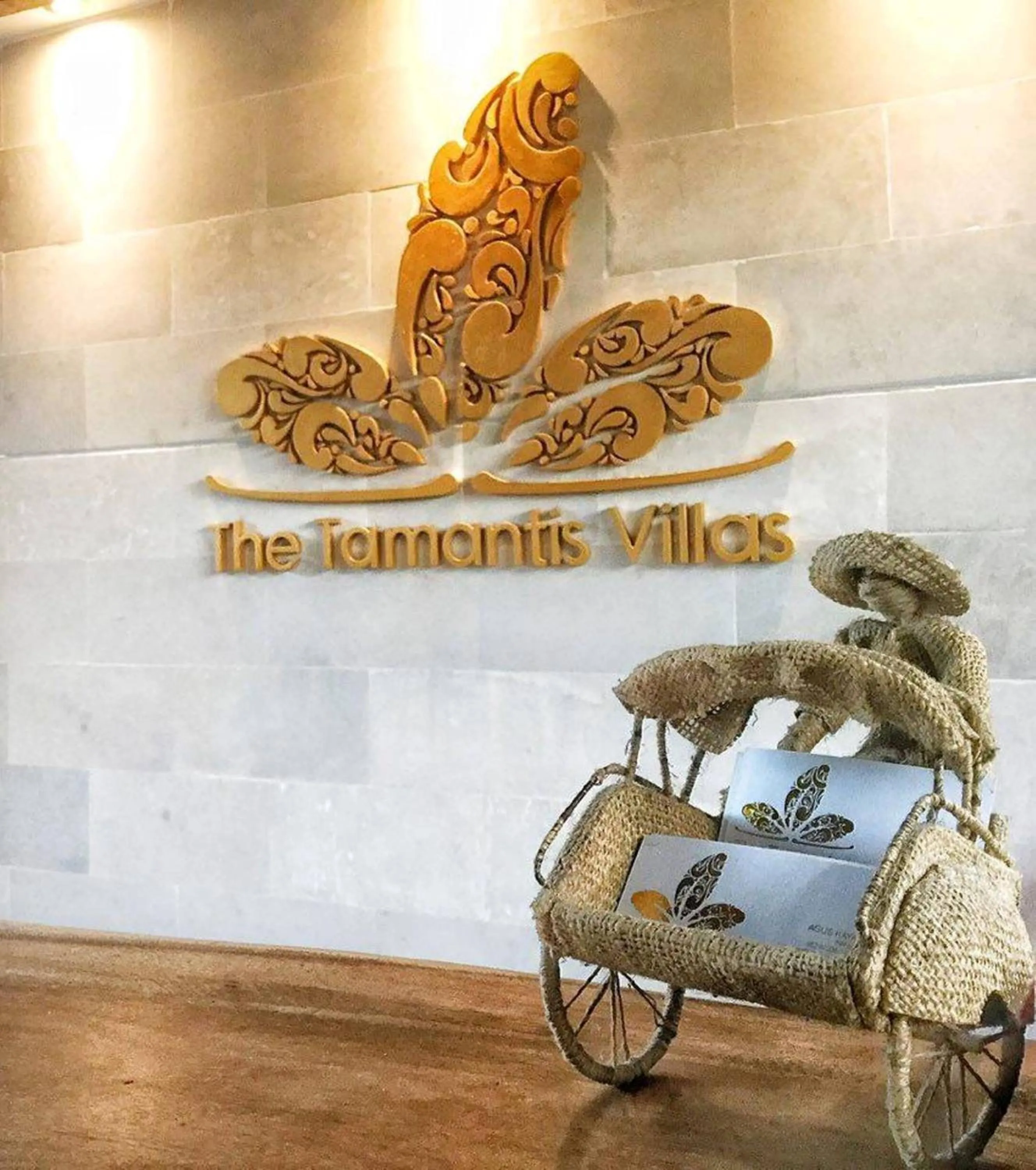 Lobby or reception in The Tamantis Villa