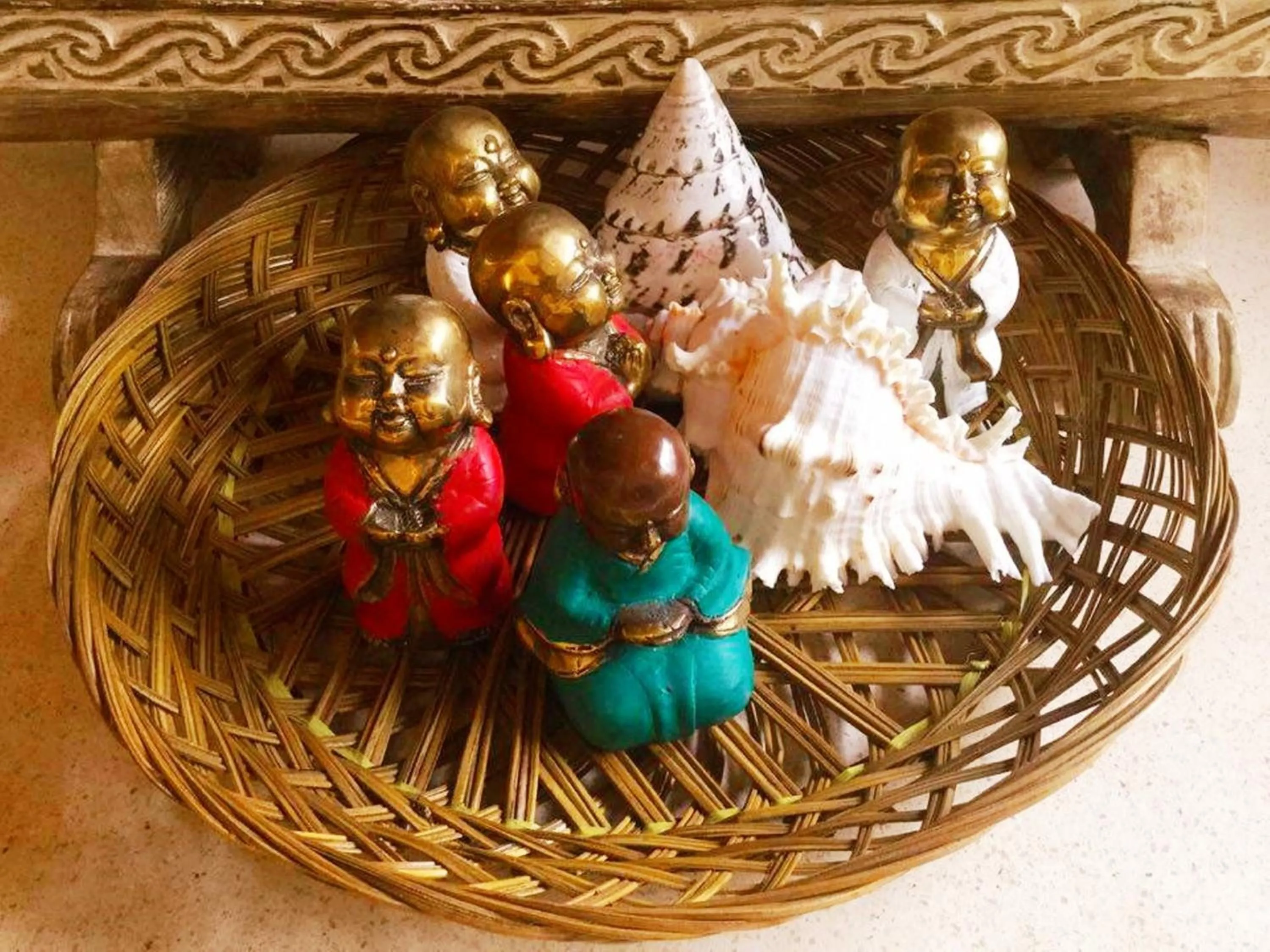 Decorative detail in The Tamantis Villa