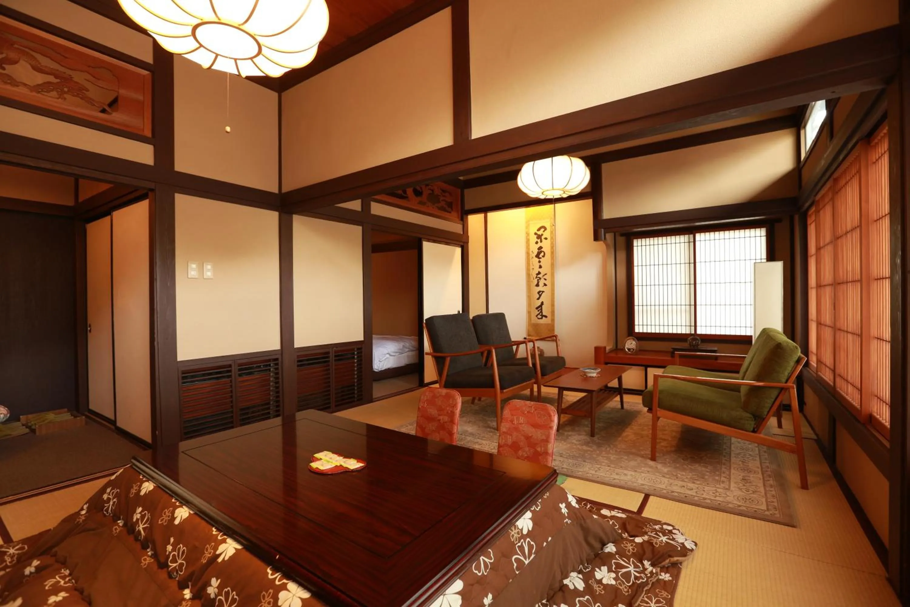 Photo of the whole room in Sekizenkan Kashotei Sanso