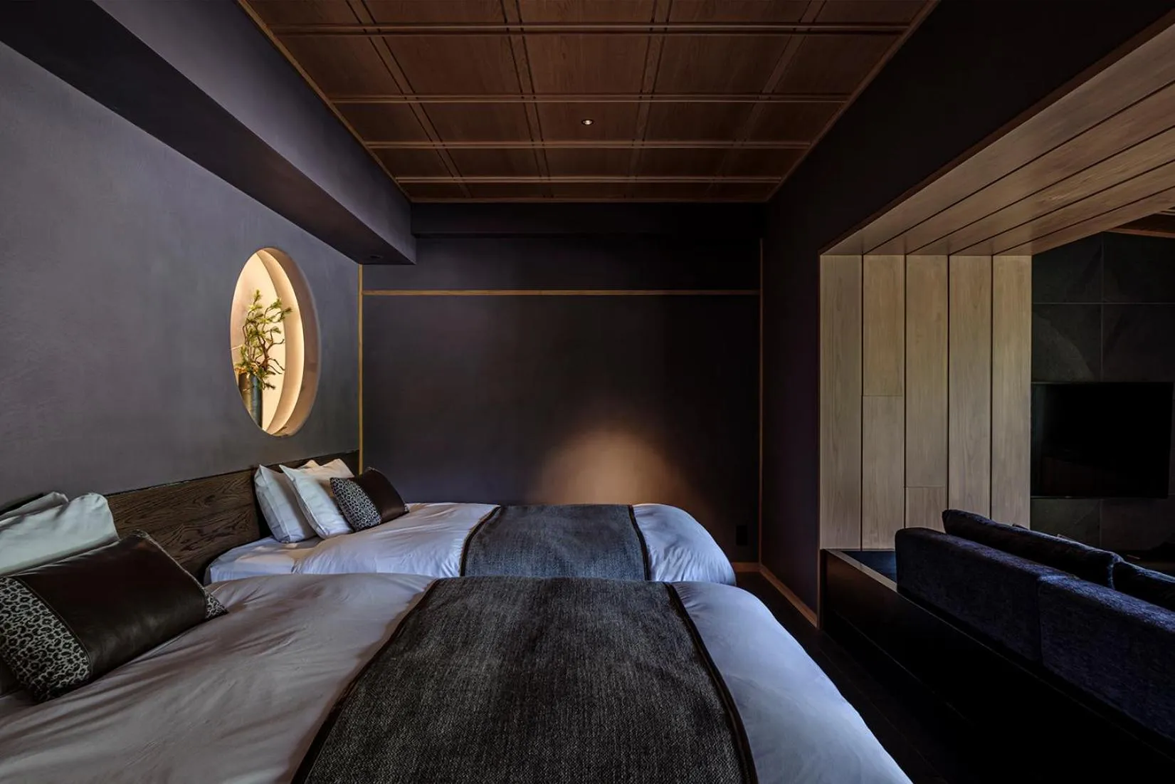 Photo of the whole room, Bed in Sekizenkan Kashotei Sanso