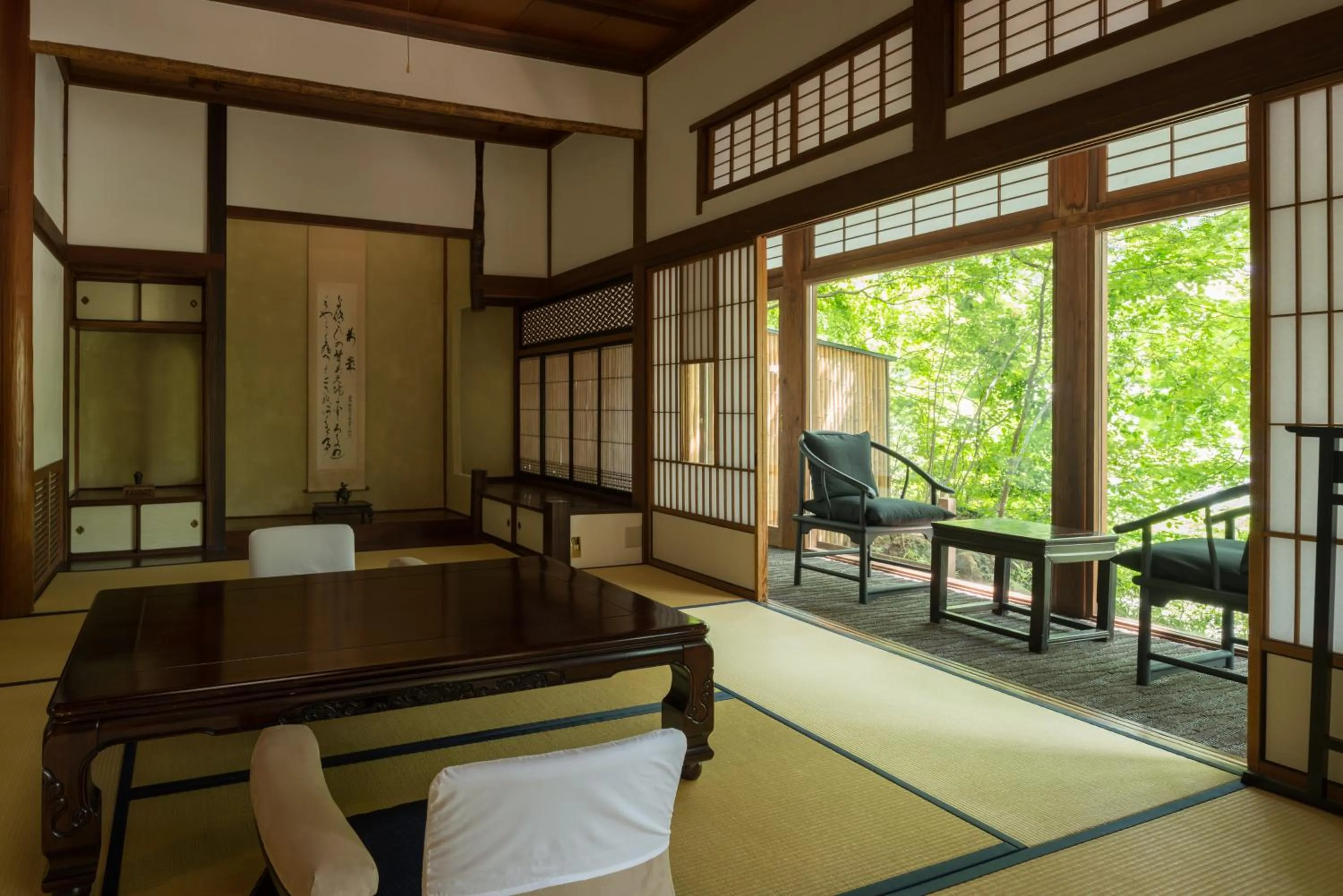 Photo of the whole room in Sekizenkan Kashotei Sanso