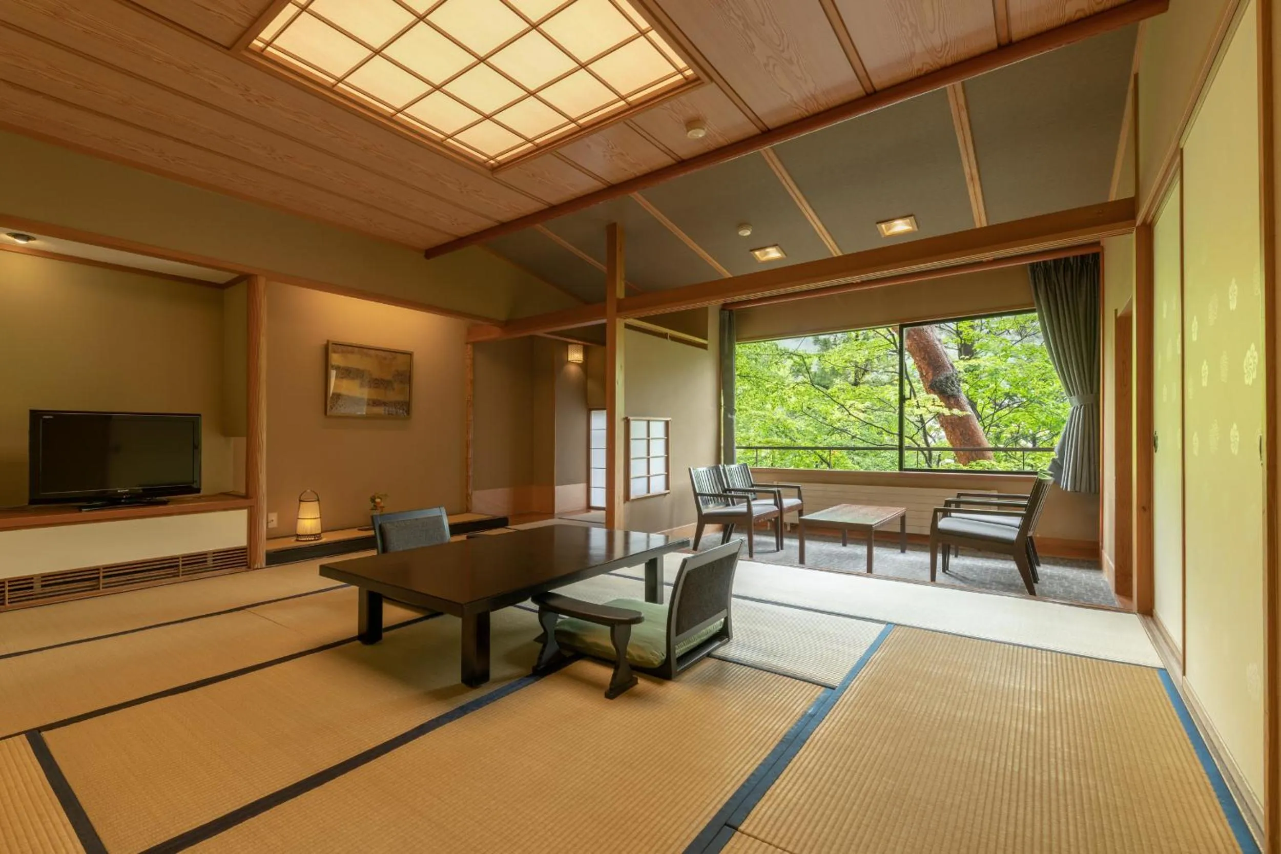 Photo of the whole room in Sekizenkan Kashotei Sanso