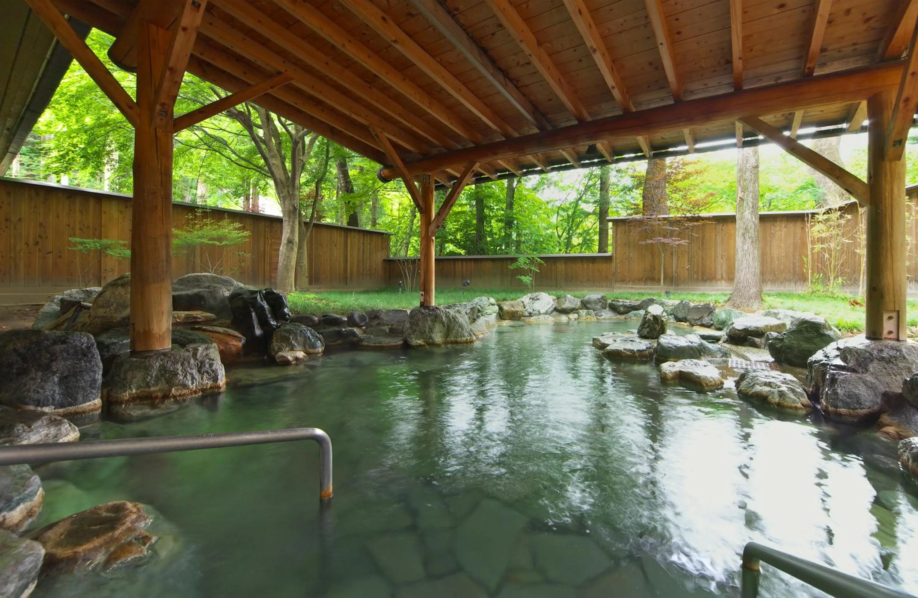 Open Air Bath in Sekizenkan Kashotei Sanso