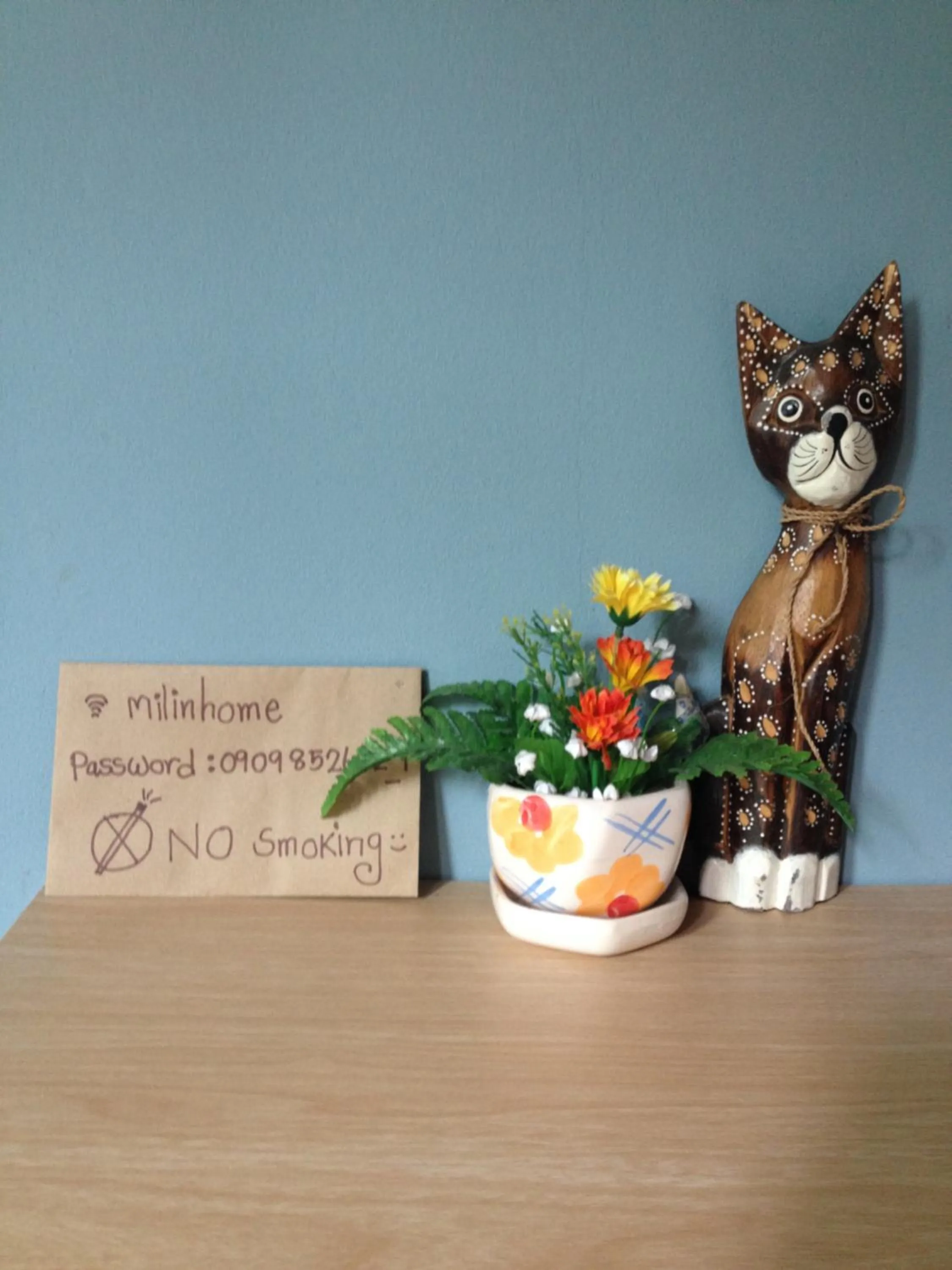 Decorative detail in Milin Guesthouse