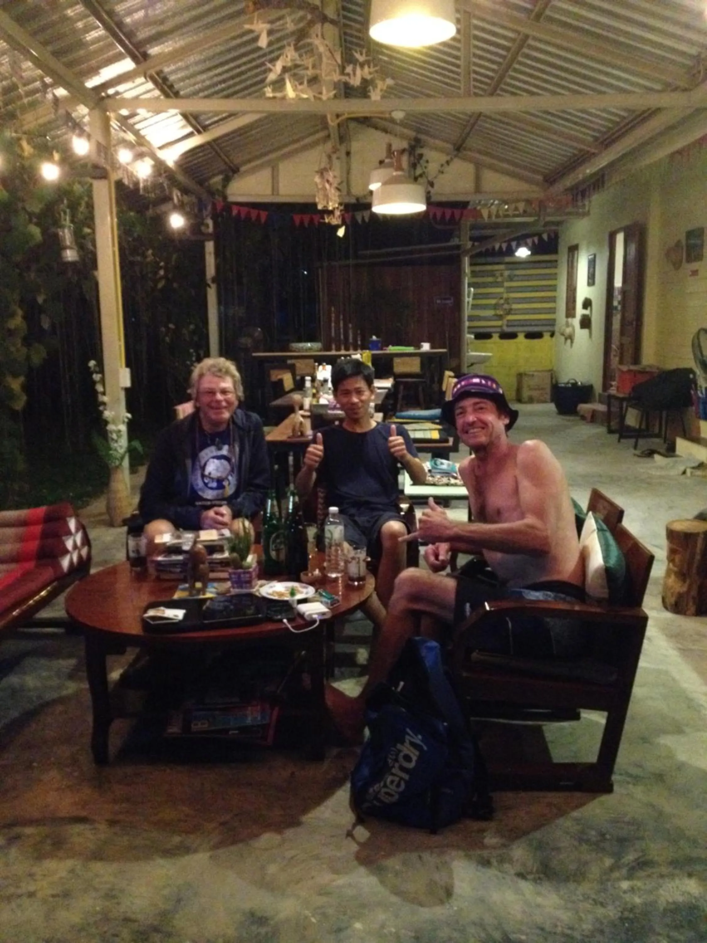 group of guests in Milin Guesthouse