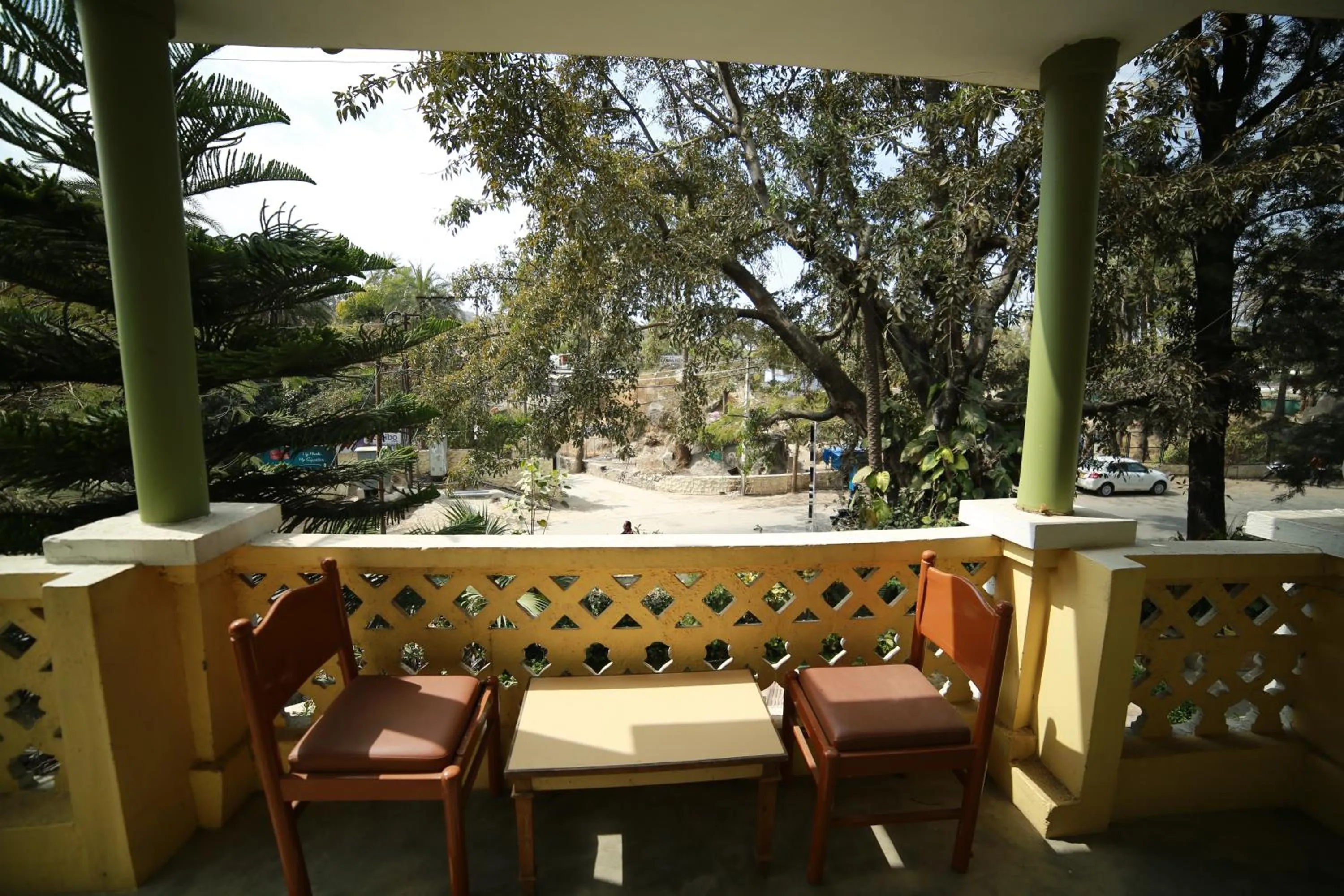 Balcony/Terrace in Hotel Vishram