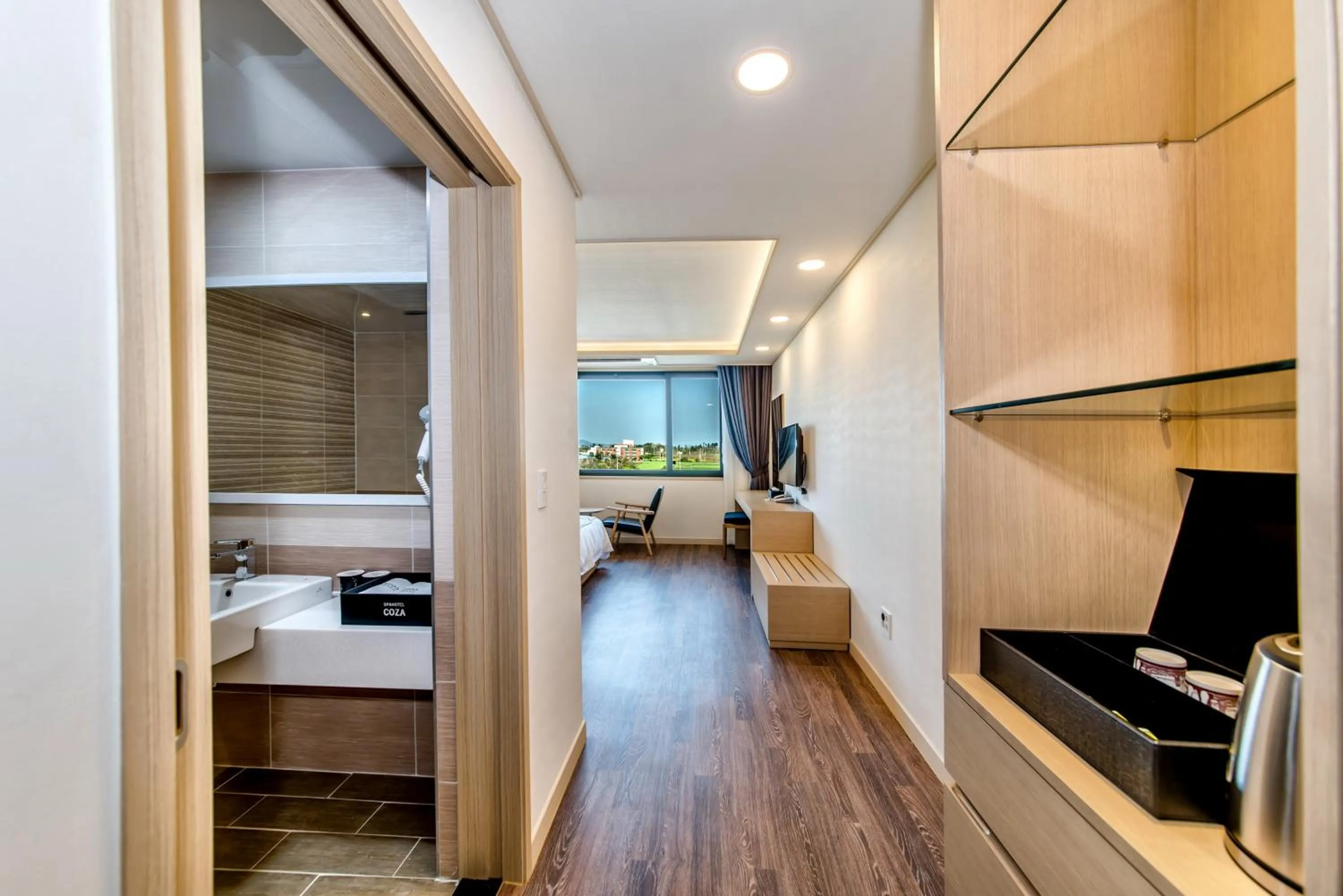 Bedroom, Bed in Seawater Spa Hotel Coza