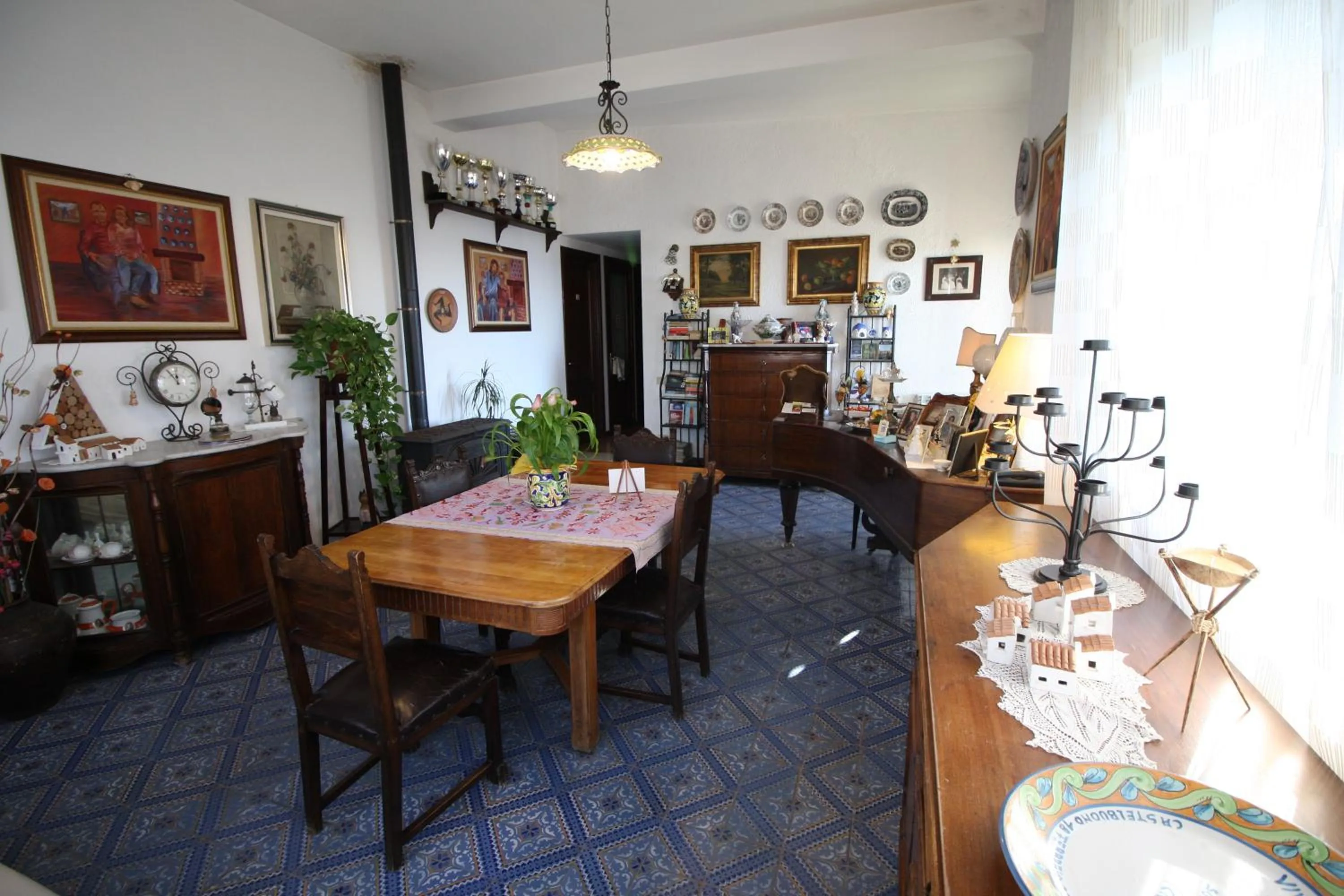 Lounge or bar in B&B Villa Rosa