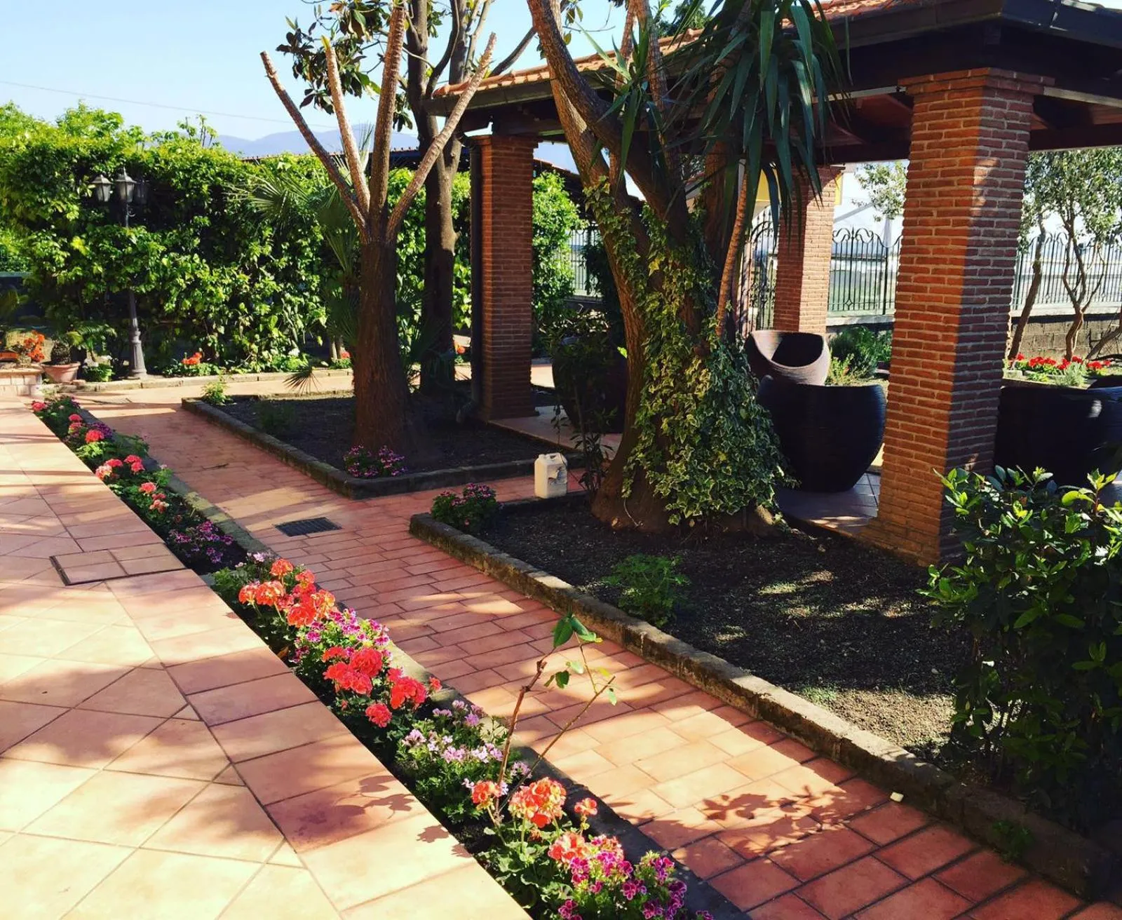 Decorative detail in Villa Charme