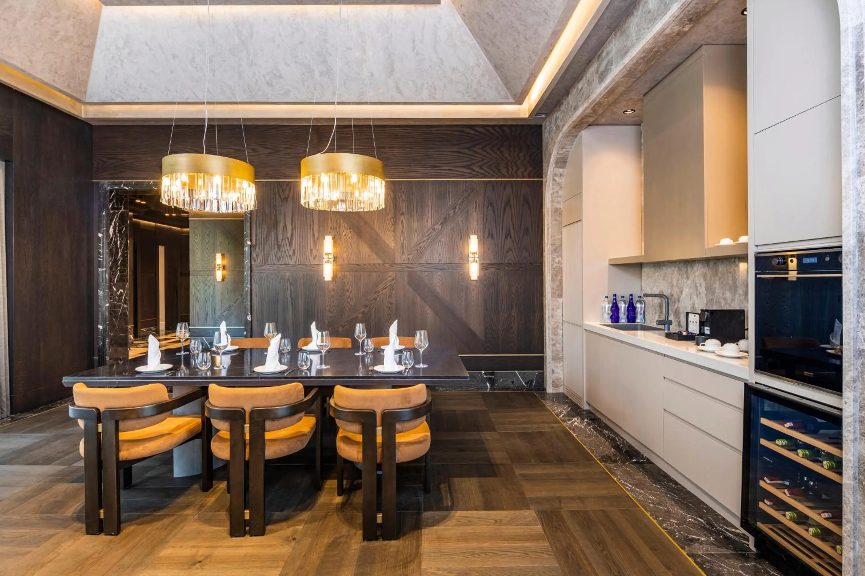 Kitchen or kitchenette in Kempinski Hotel The Dome Belek