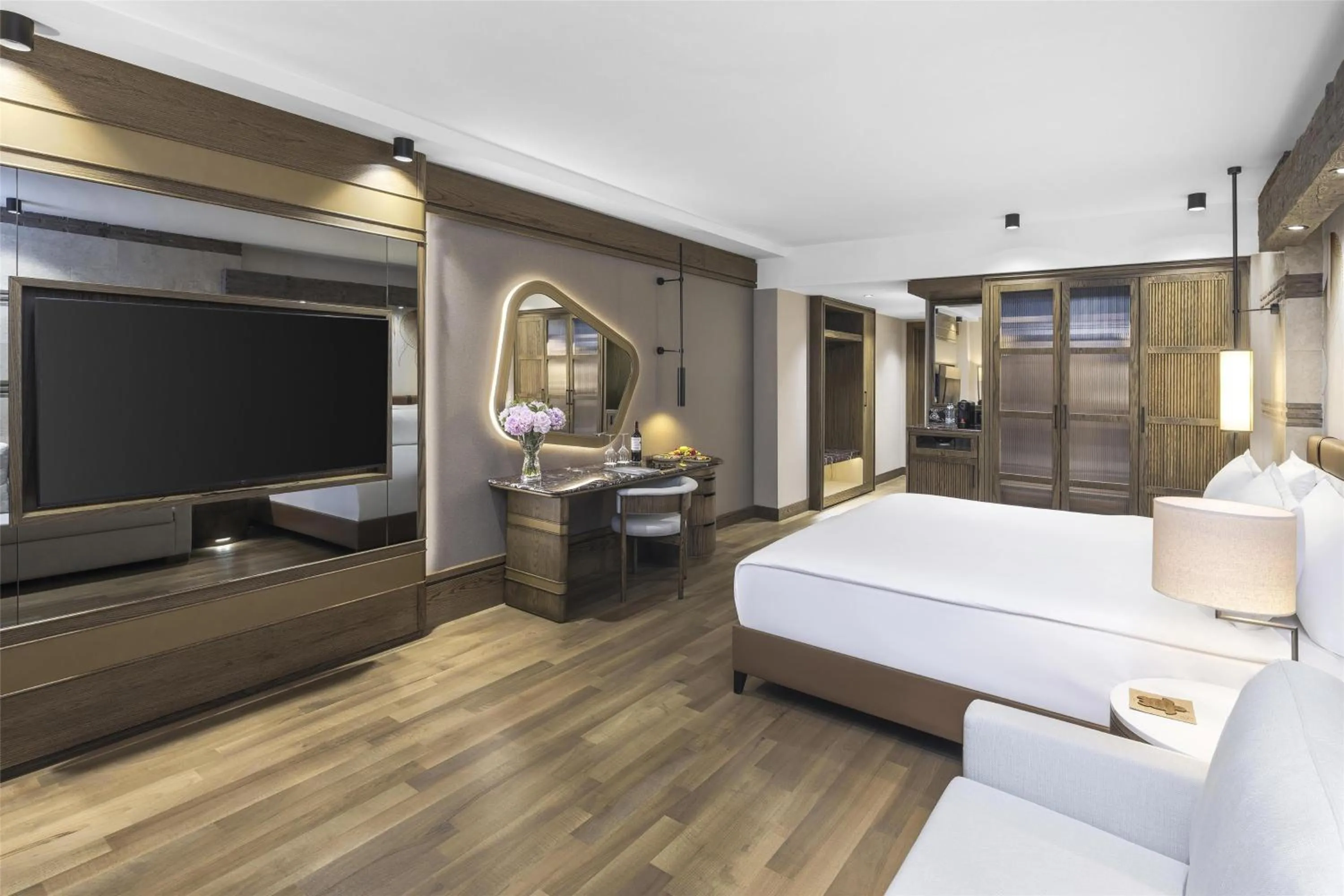 Coffee/tea facilities, Bed in Kempinski Hotel The Dome Belek