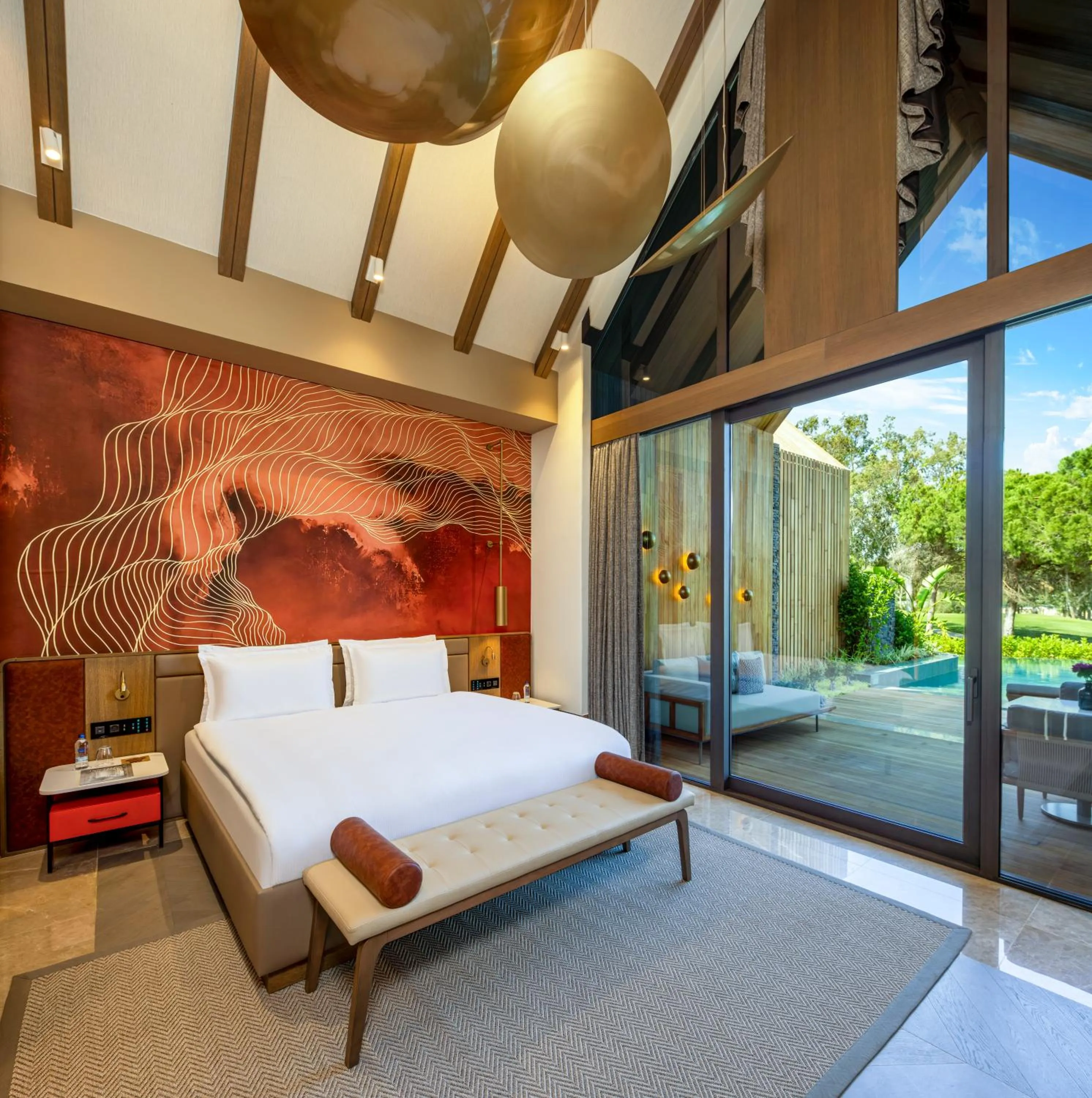 Bed in Kempinski Hotel The Dome Belek