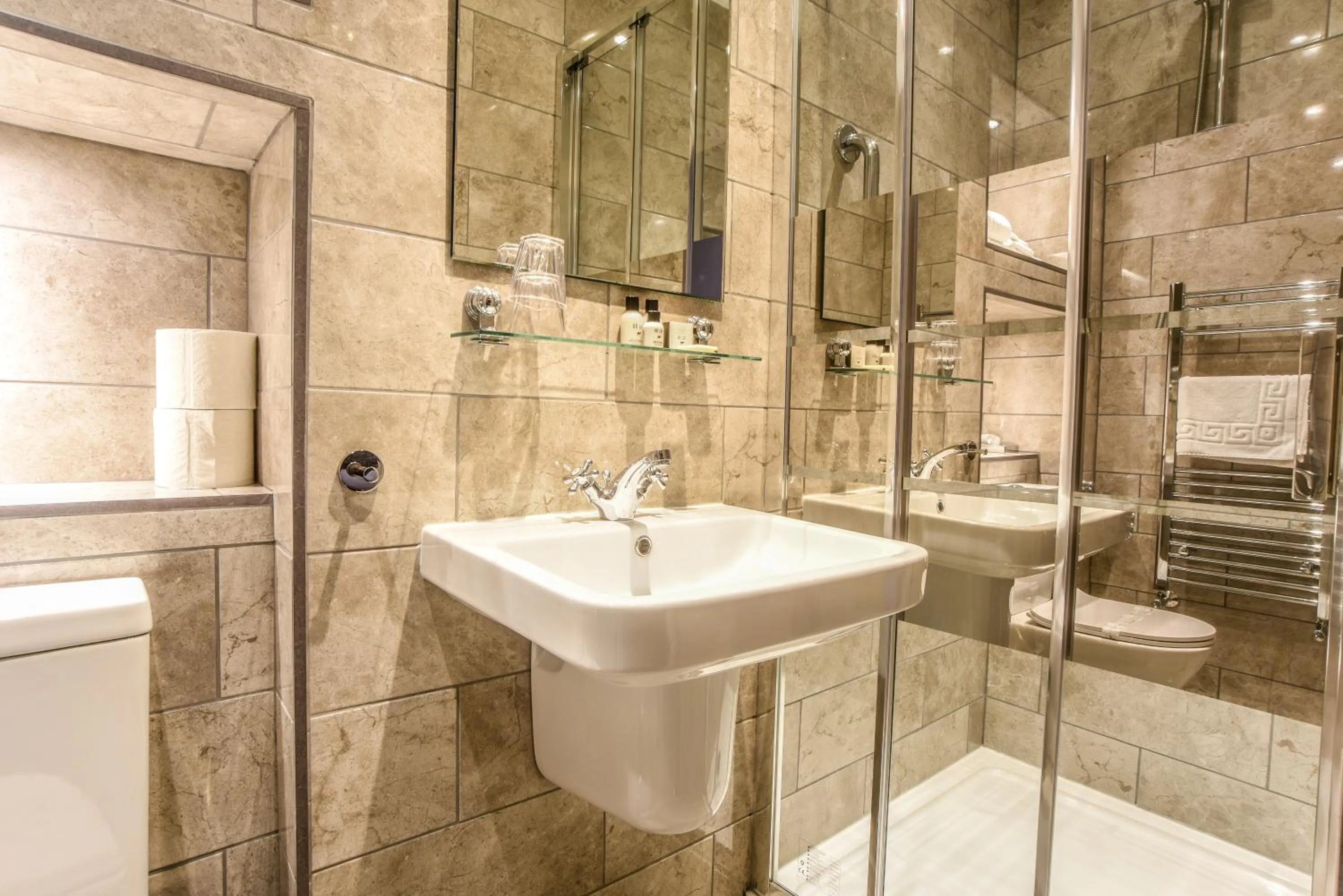 Shower in Glenalmond House