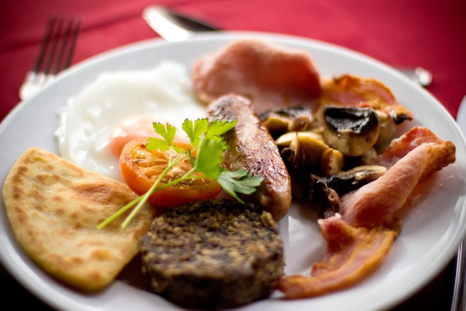 Breakfast in Glenalmond House