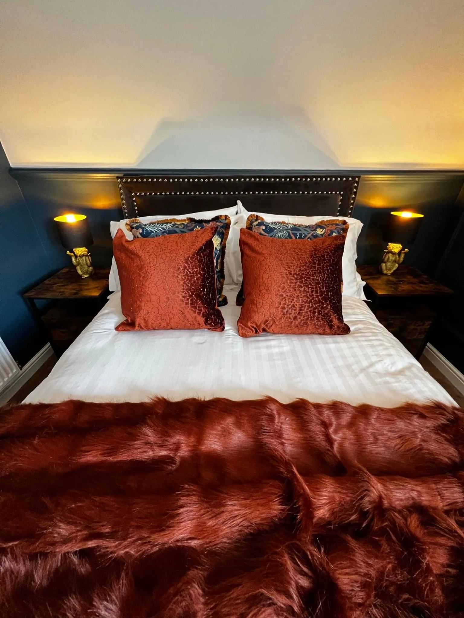 Bed in Chapel Cross Guesthouse