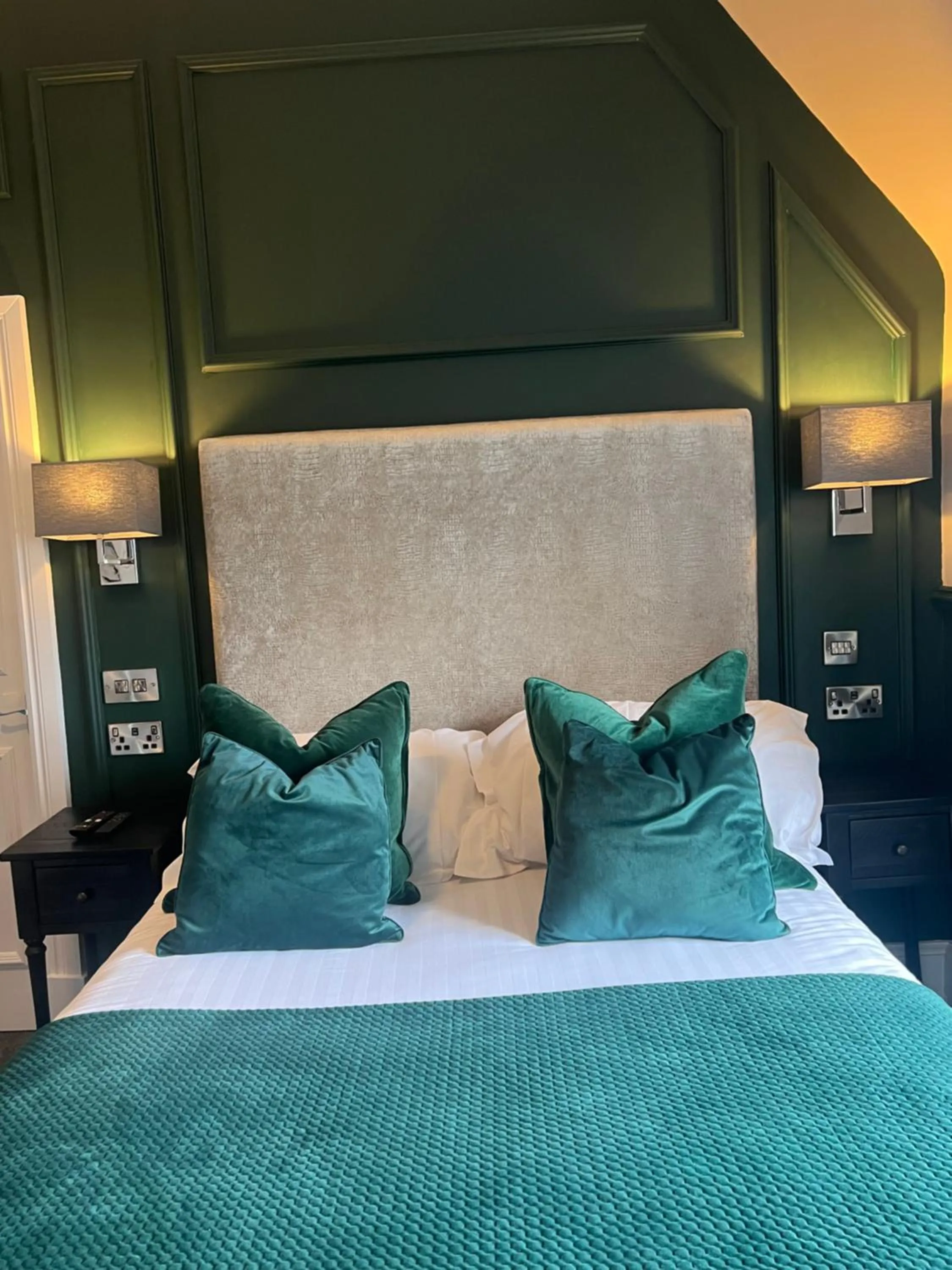 Bed in Chapel Cross Guesthouse