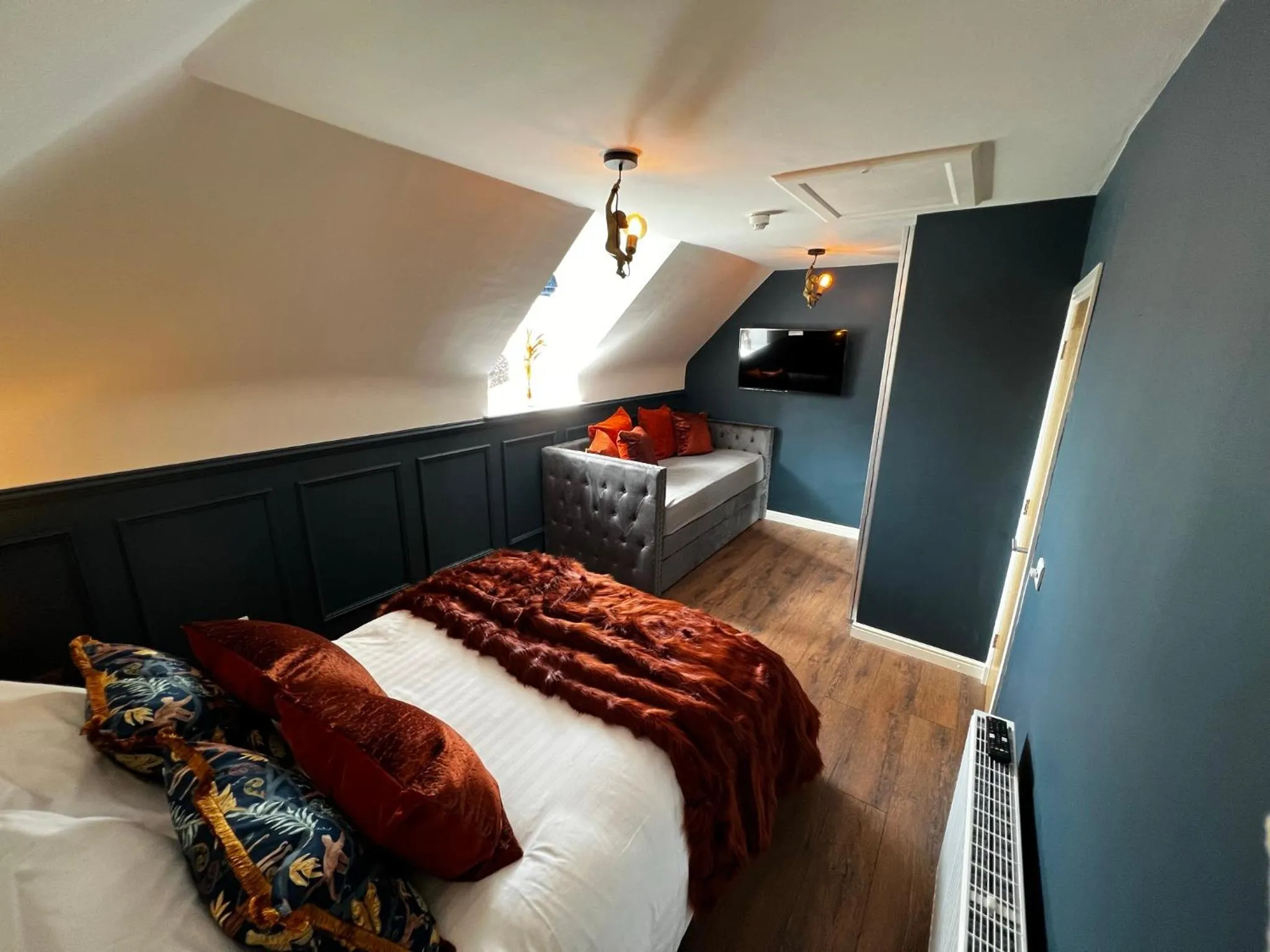 Bed in Chapel Cross Guesthouse