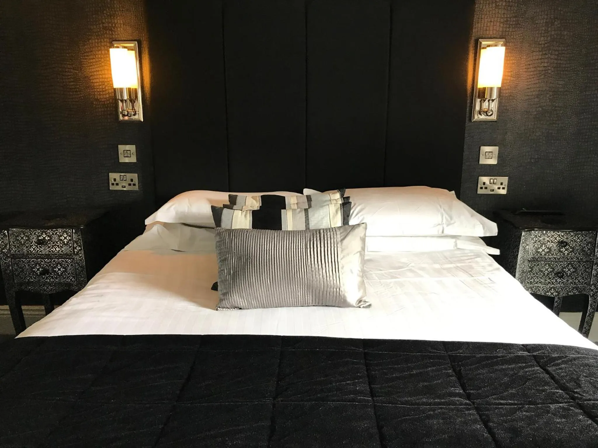 Bed in Chapel Cross Guesthouse