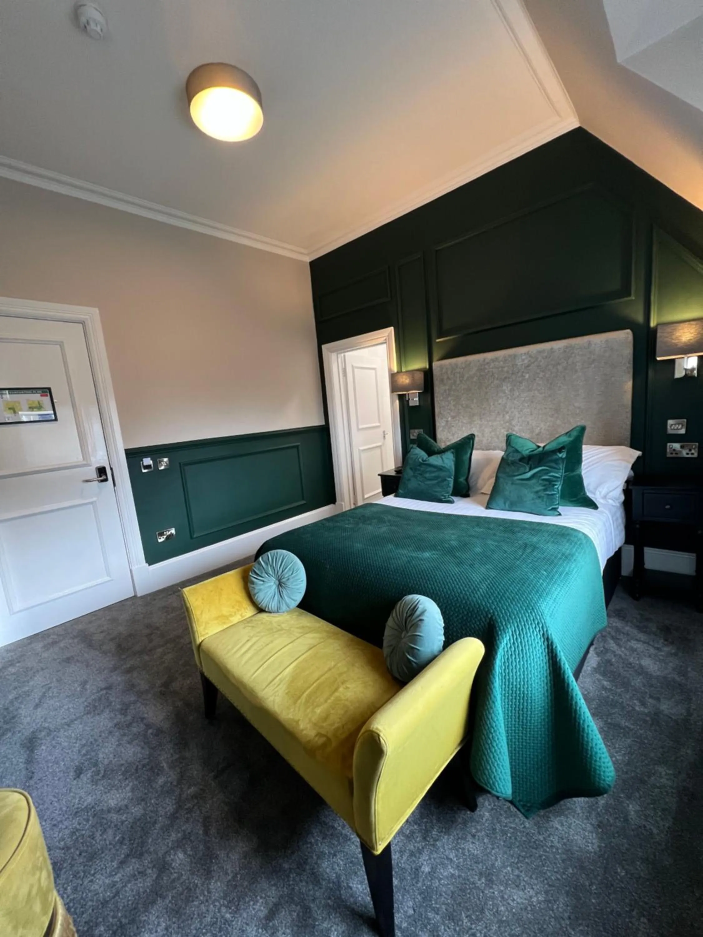 Bed in Chapel Cross Guesthouse