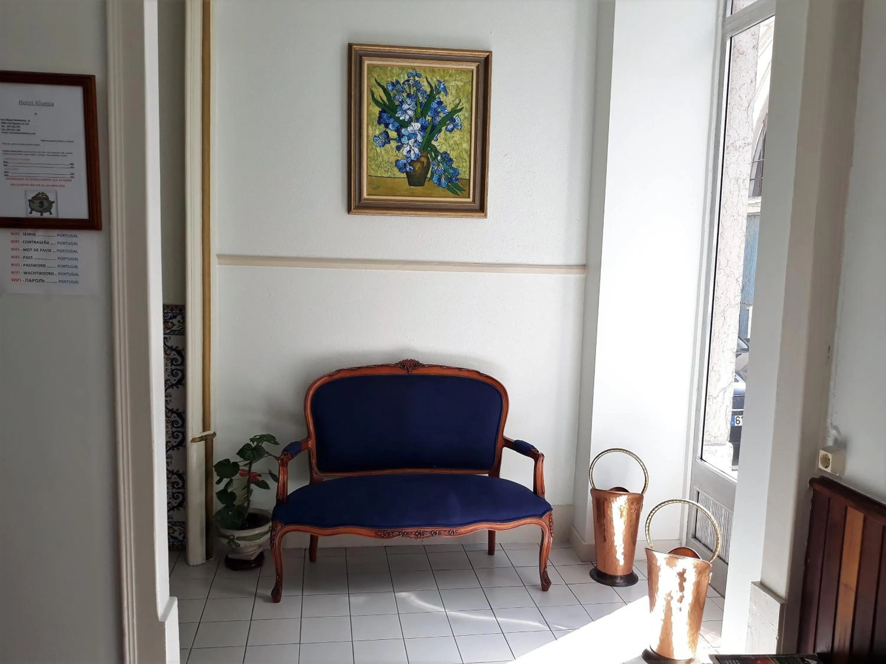 Decorative detail in Hotel Alianca