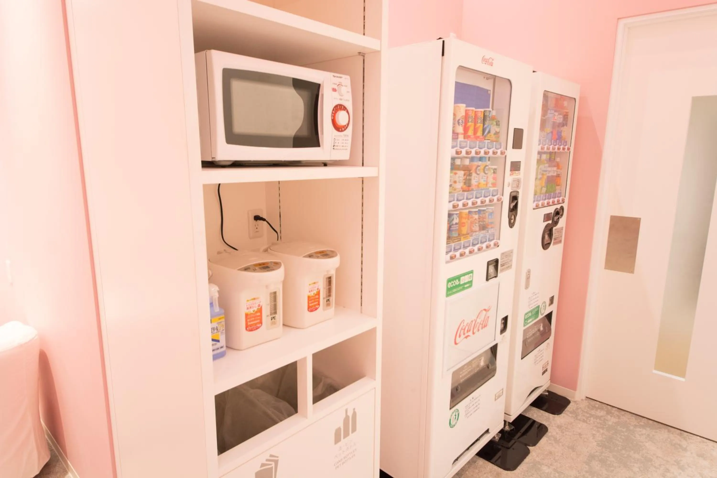 Food and drinks in Akihabara Bay Hotel (Female Only)