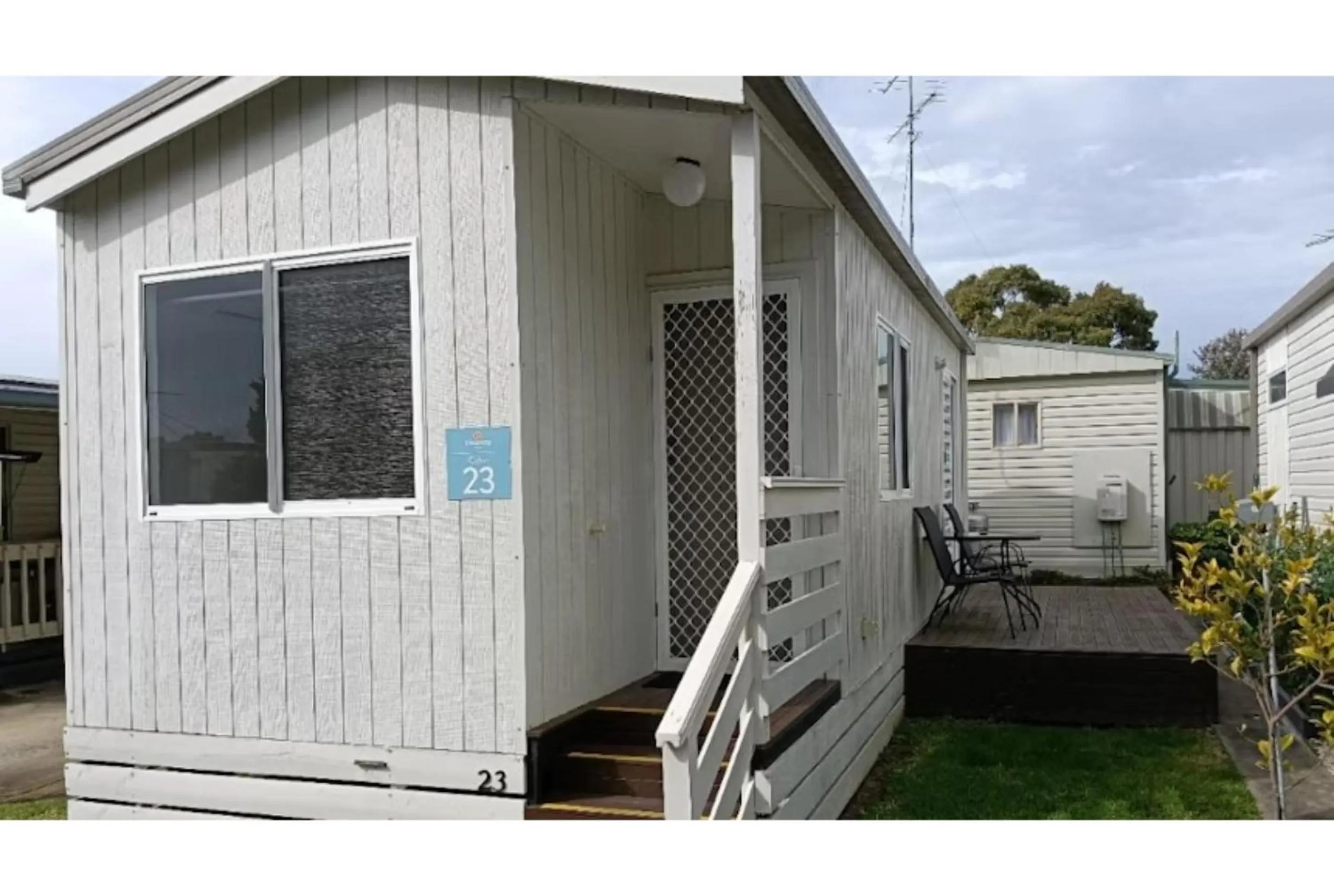 Garden view in Discovery Parks - Geelong