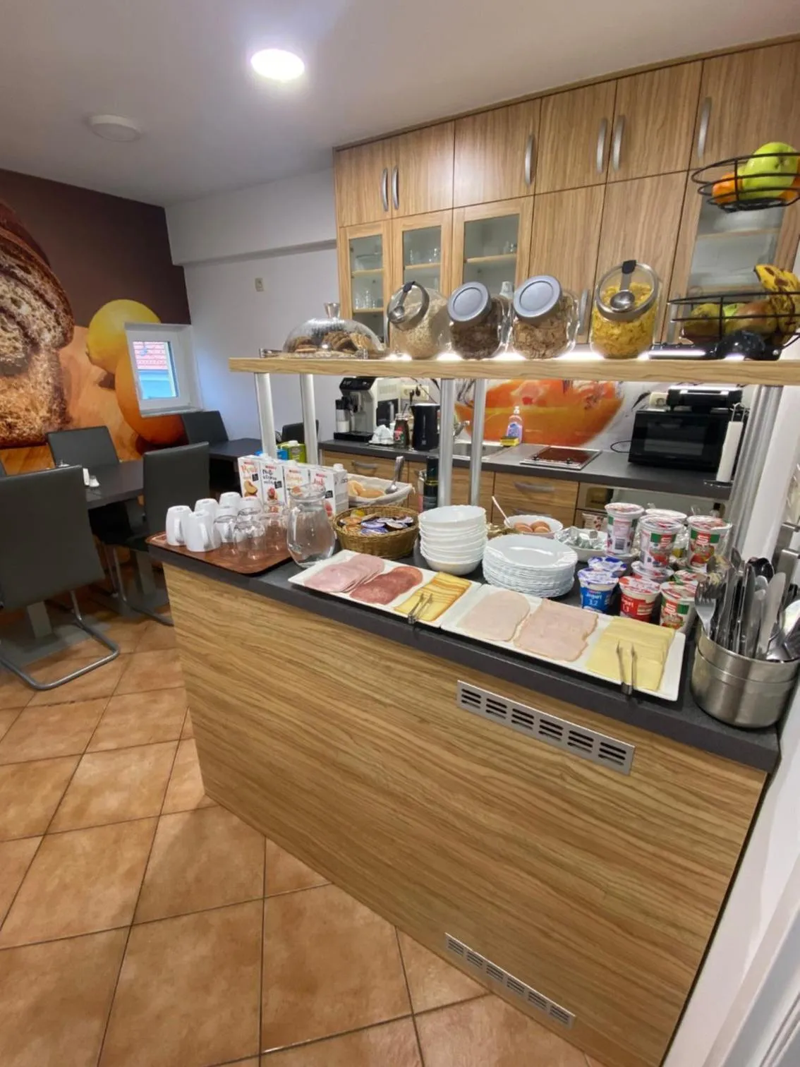 Food close-up in B&B By The Way