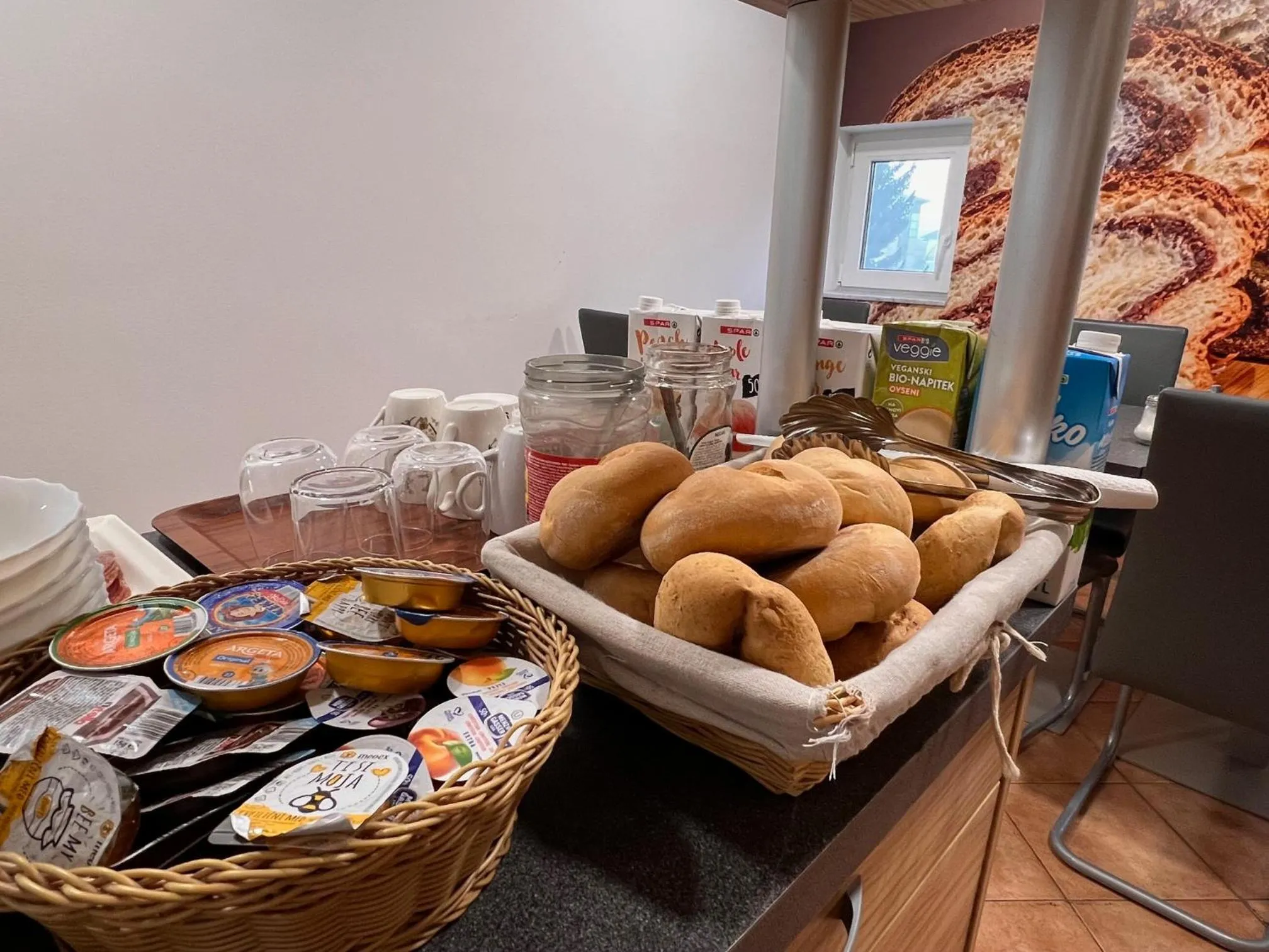 Food close-up in B&B By The Way