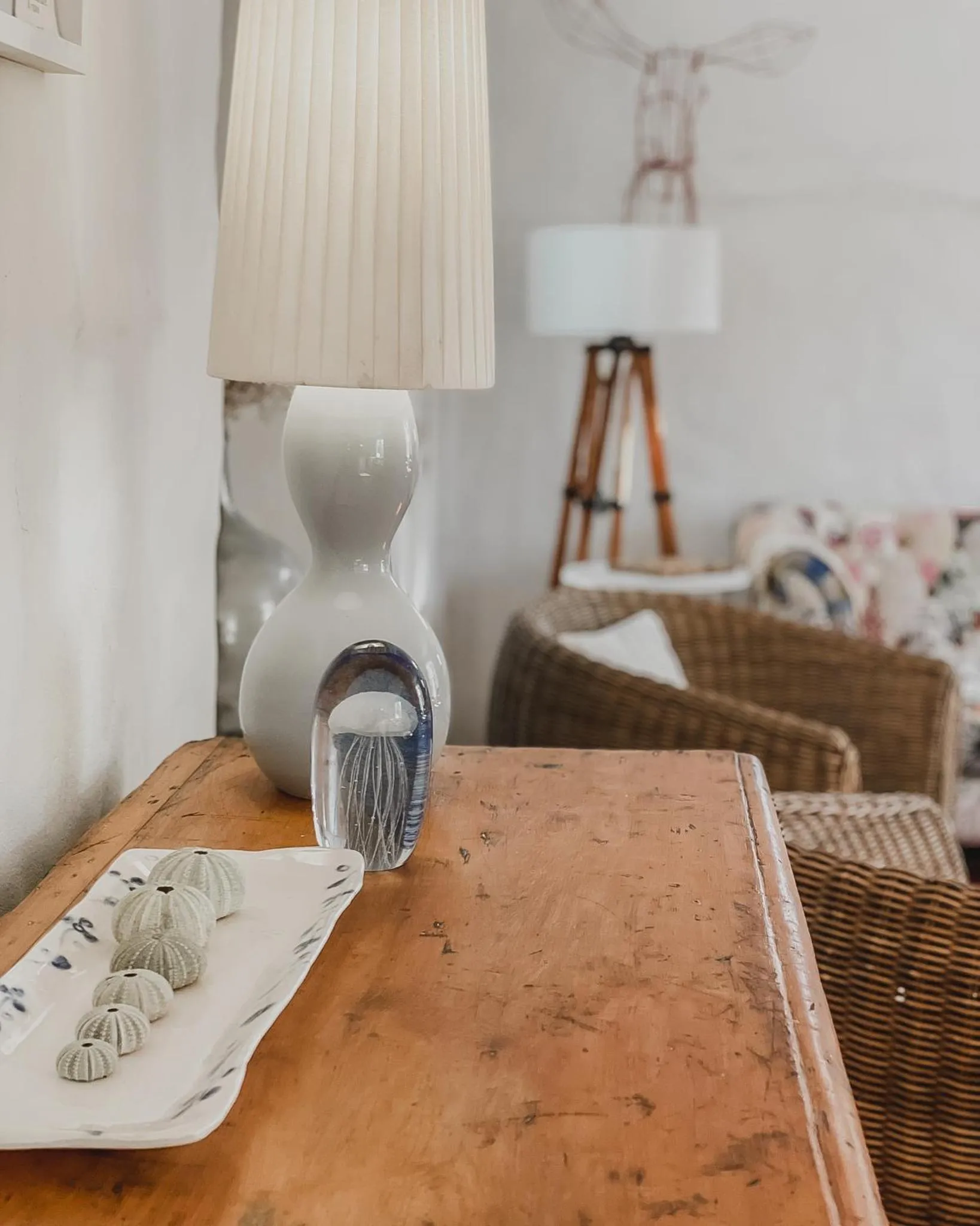 Living room, Bed in Rooisee