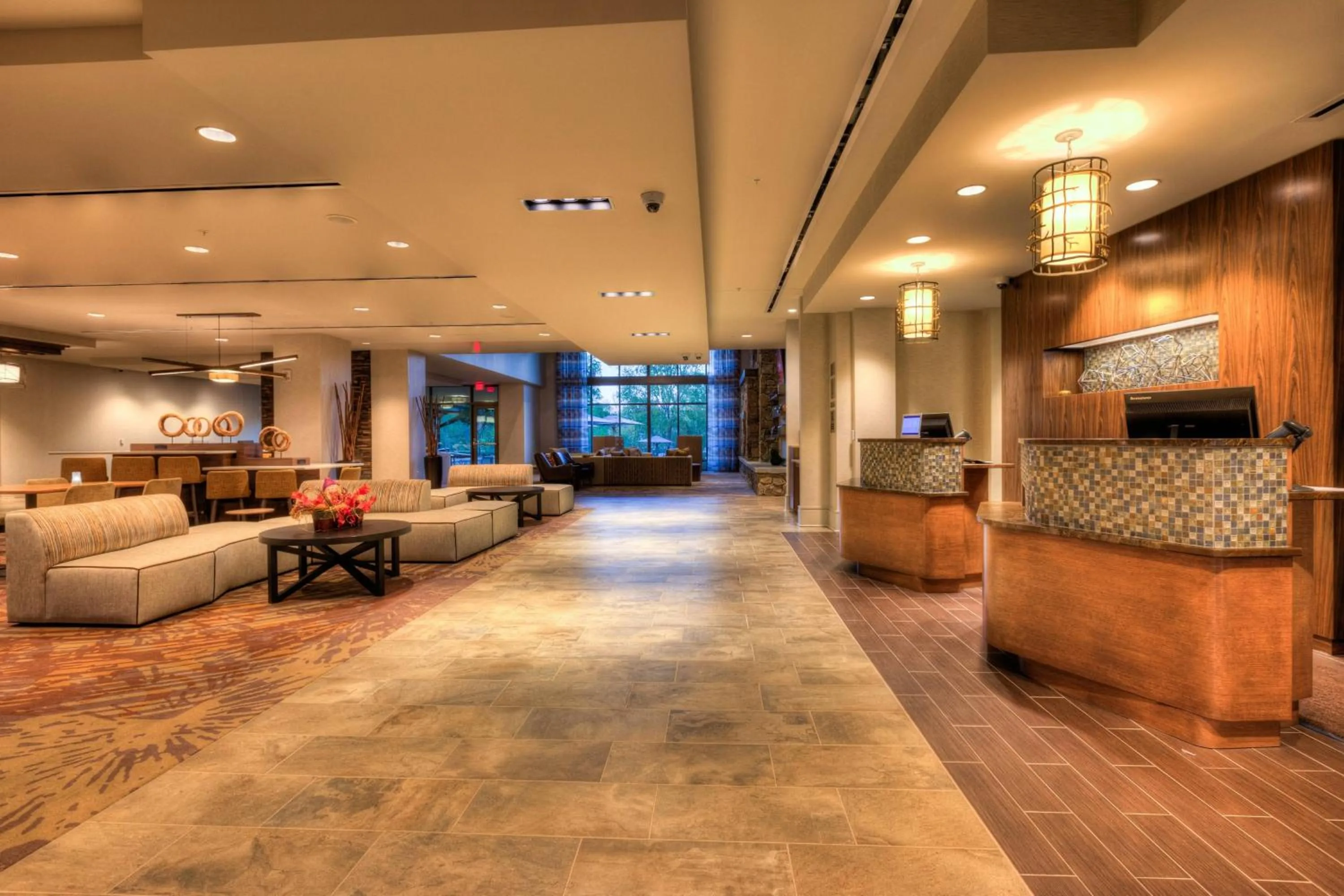 Lobby or reception in Courtyard by Marriott Pigeon Forge