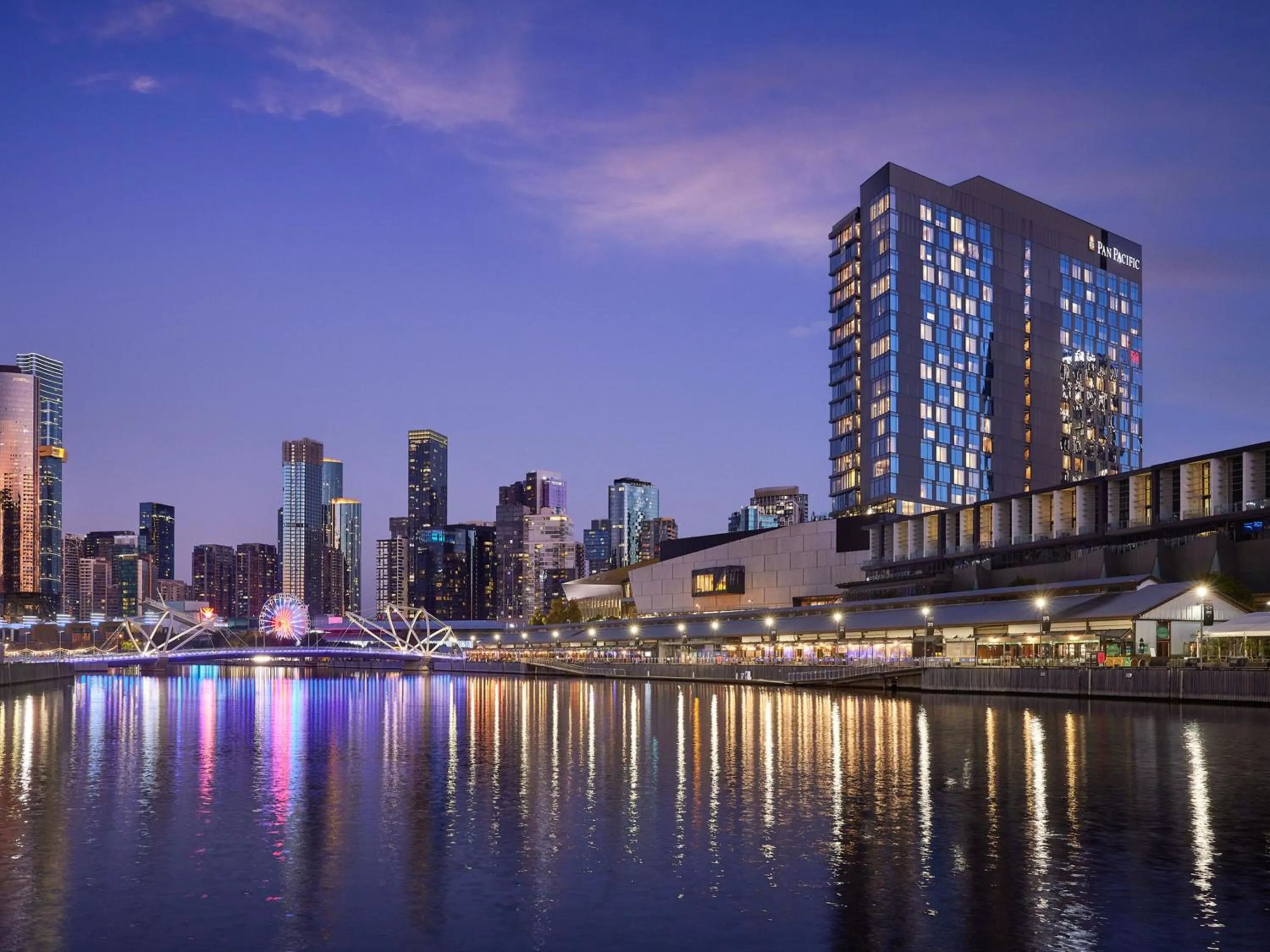 Property building in Pan Pacific Melbourne