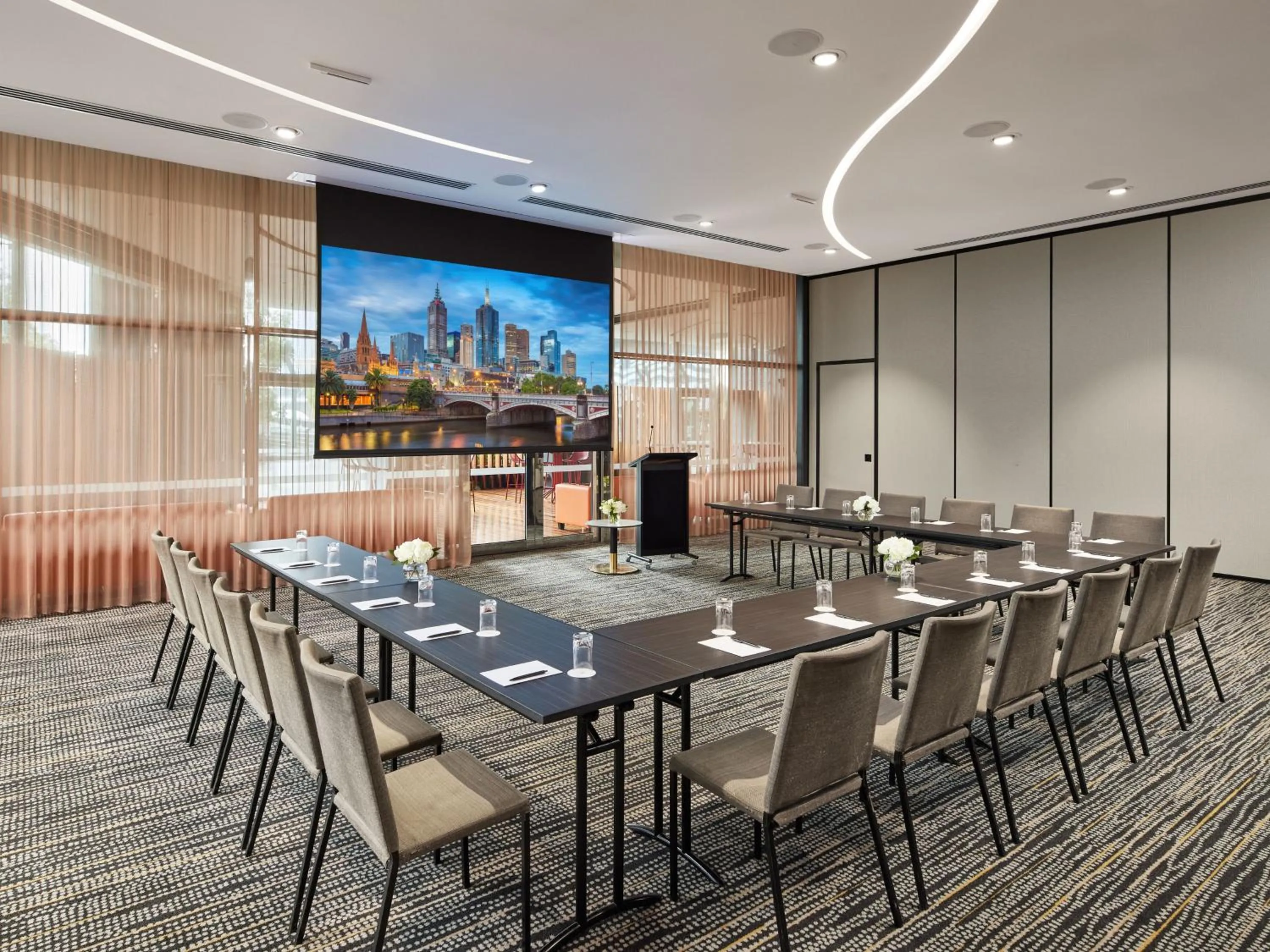 Meeting/conference room in Pan Pacific Melbourne