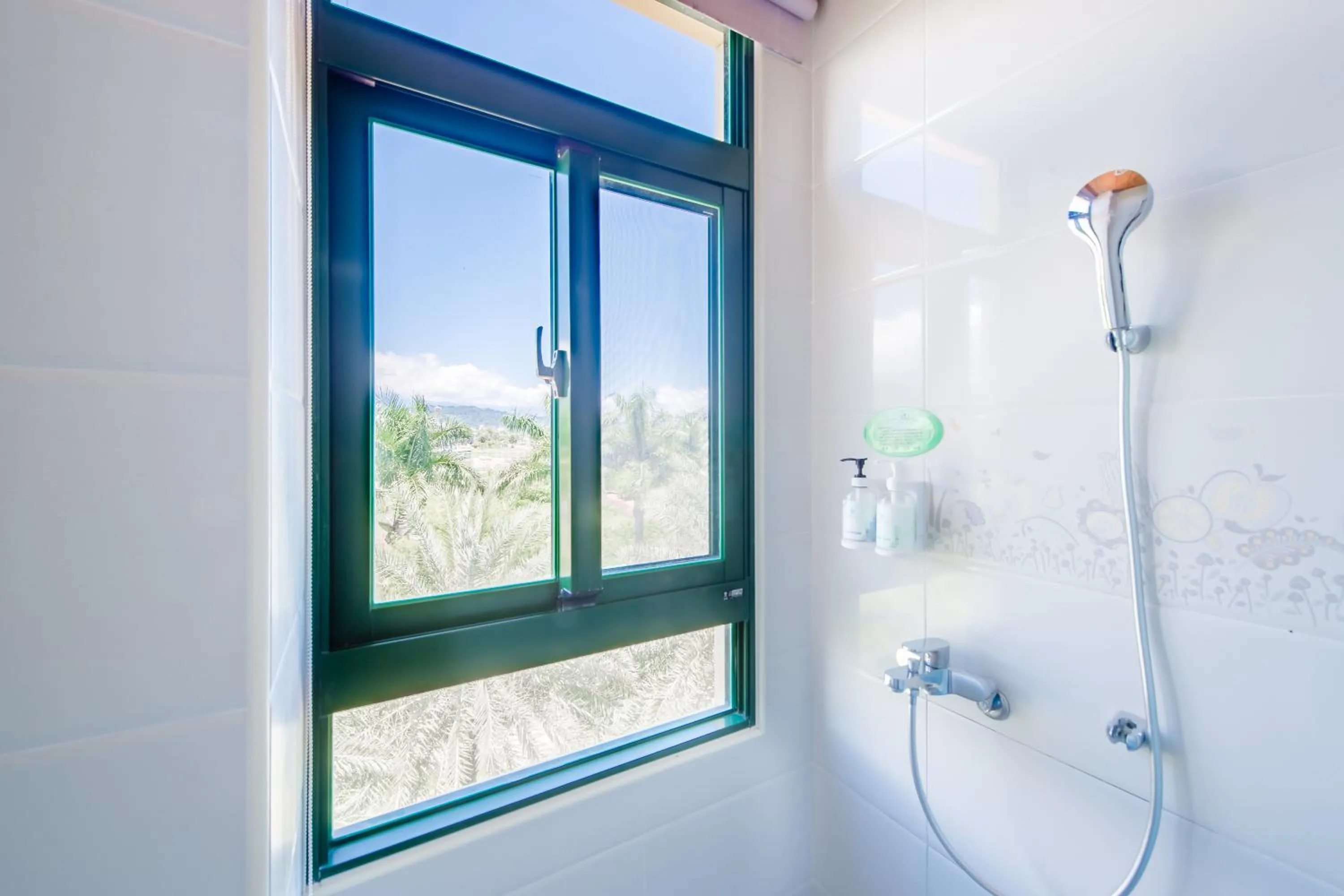 Shower in Summer Garden