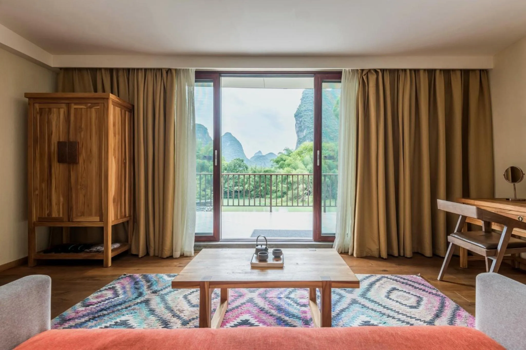 Natural landscape in Yangshuo The Apsara Lodge