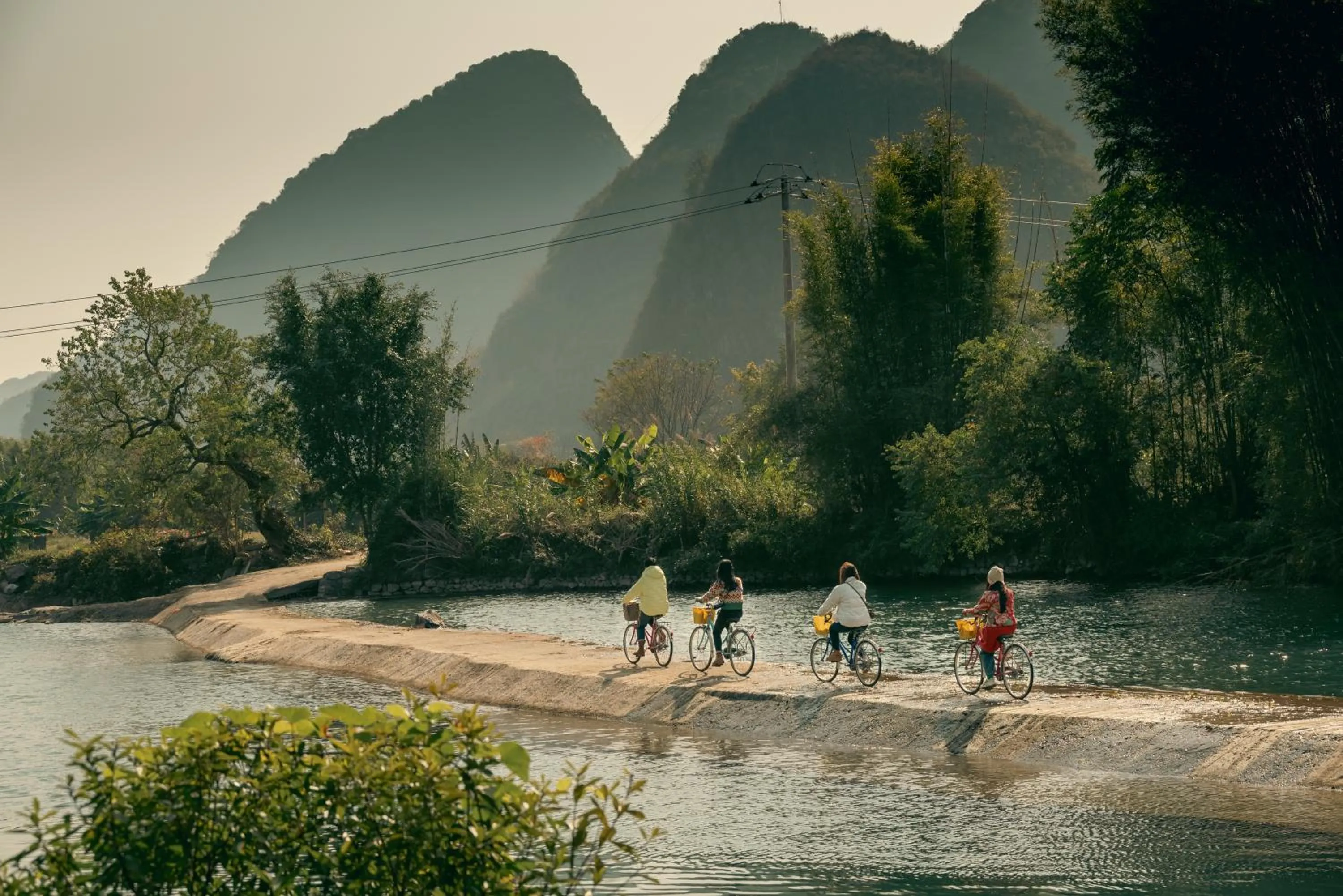 Cycling in Yangshuo The Apsara Lodge