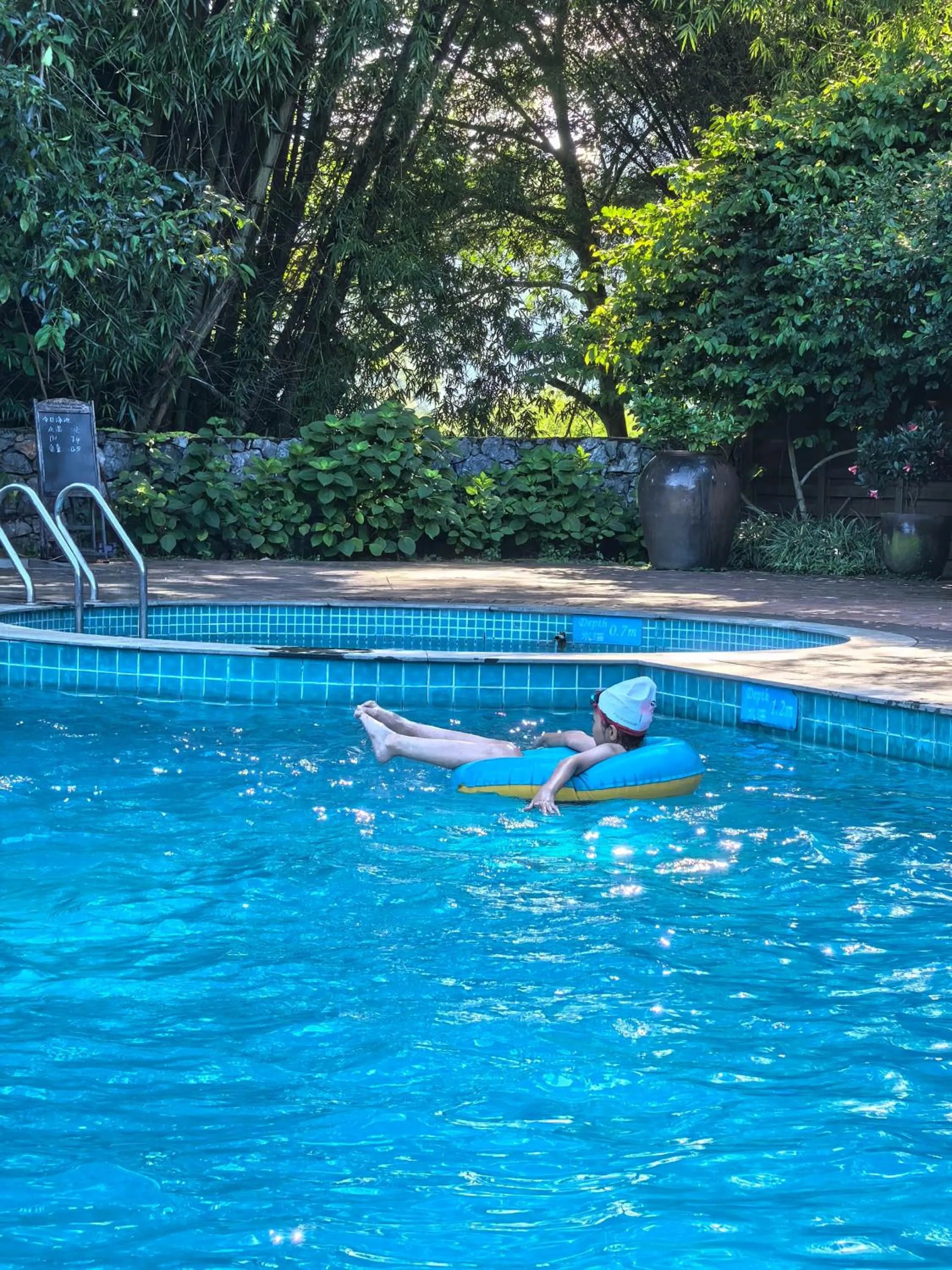 Children play ground in Yangshuo The Apsara Lodge