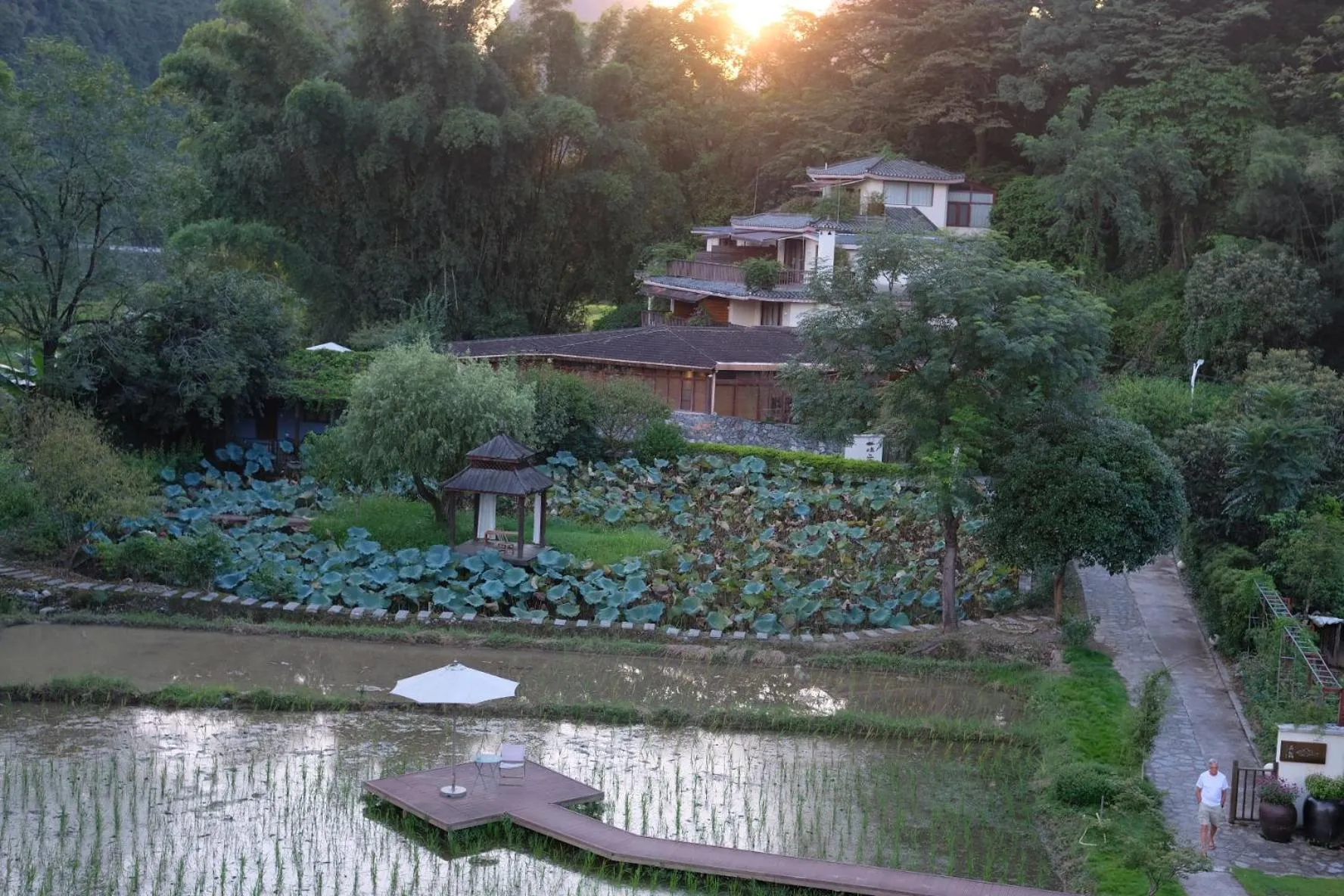 Property building in Yangshuo The Apsara Lodge