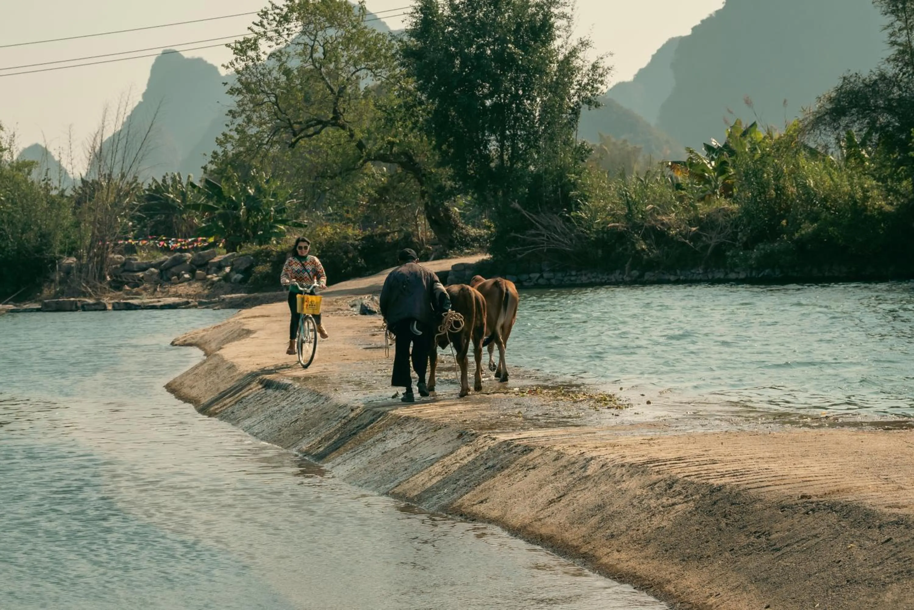 Cycling in Yangshuo The Apsara Lodge