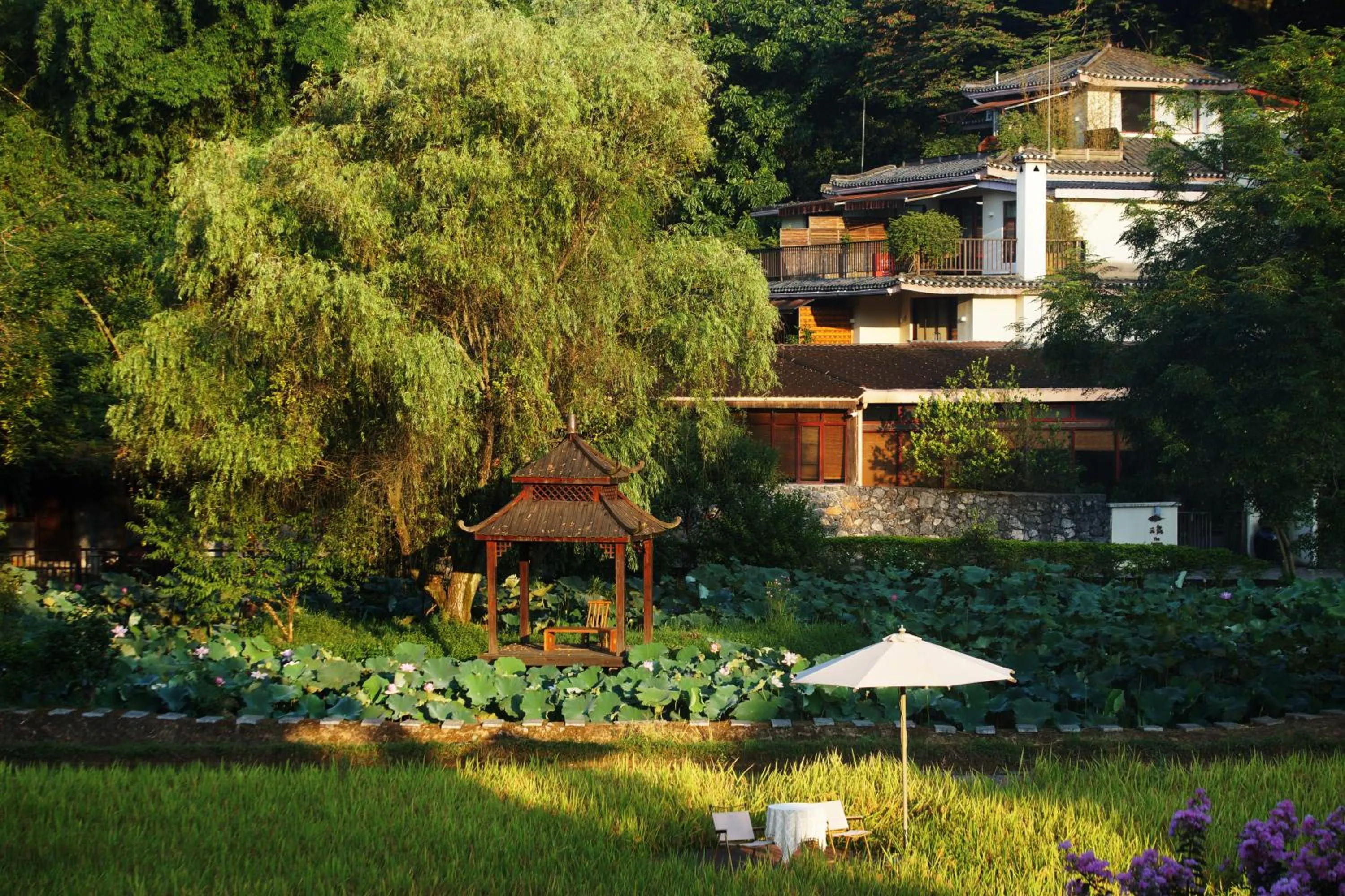Property building in Yangshuo The Apsara Lodge