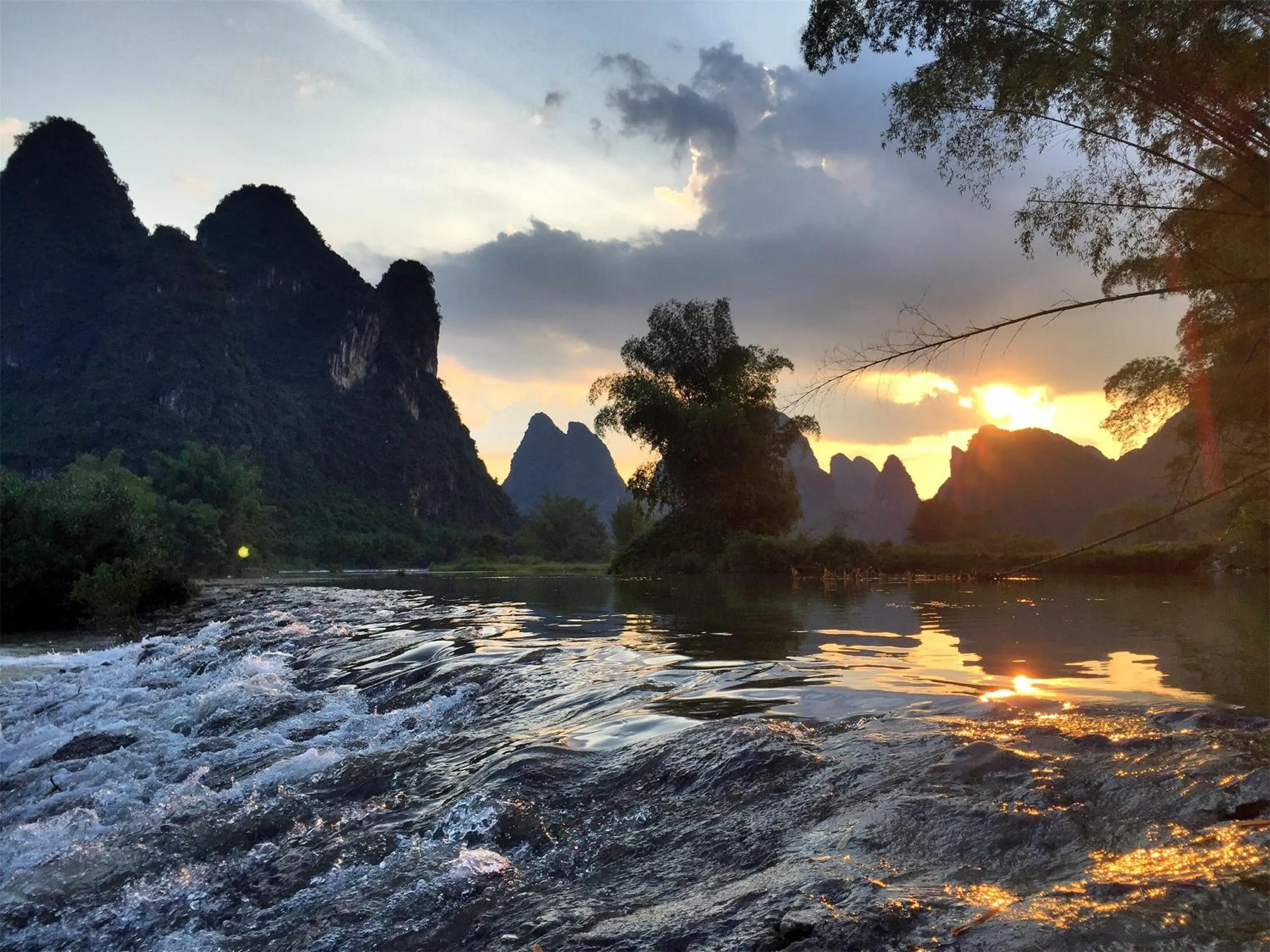 Natural landscape in Yangshuo The Apsara Lodge