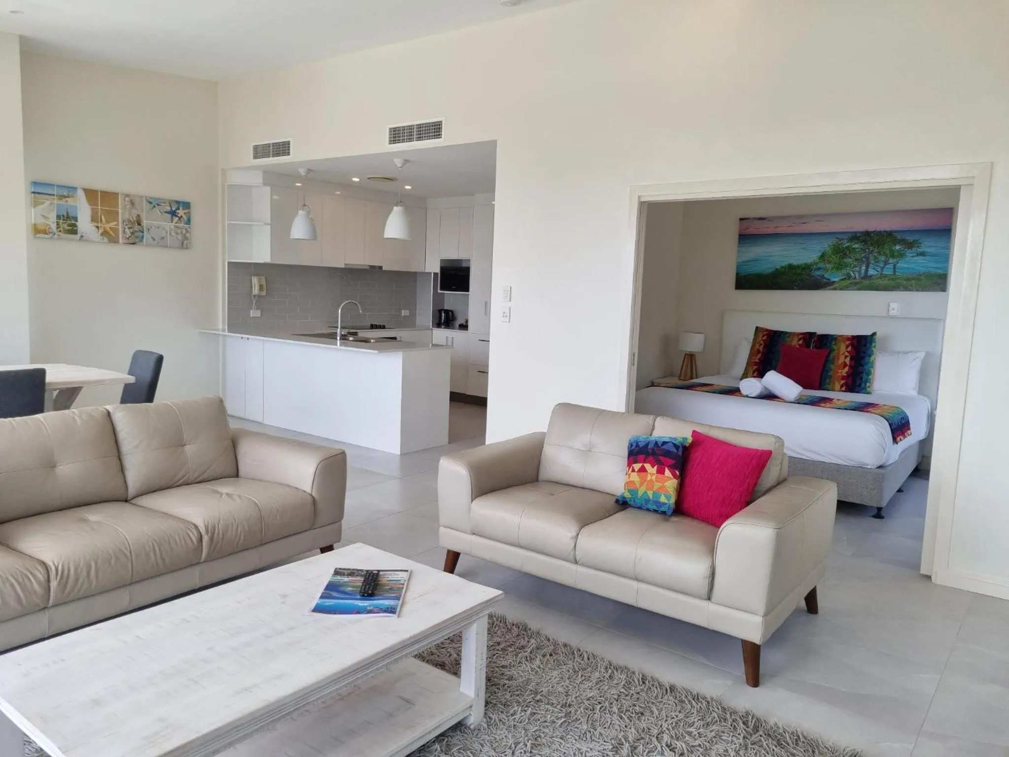 Bedroom in Rainbow Ocean Palms Resort