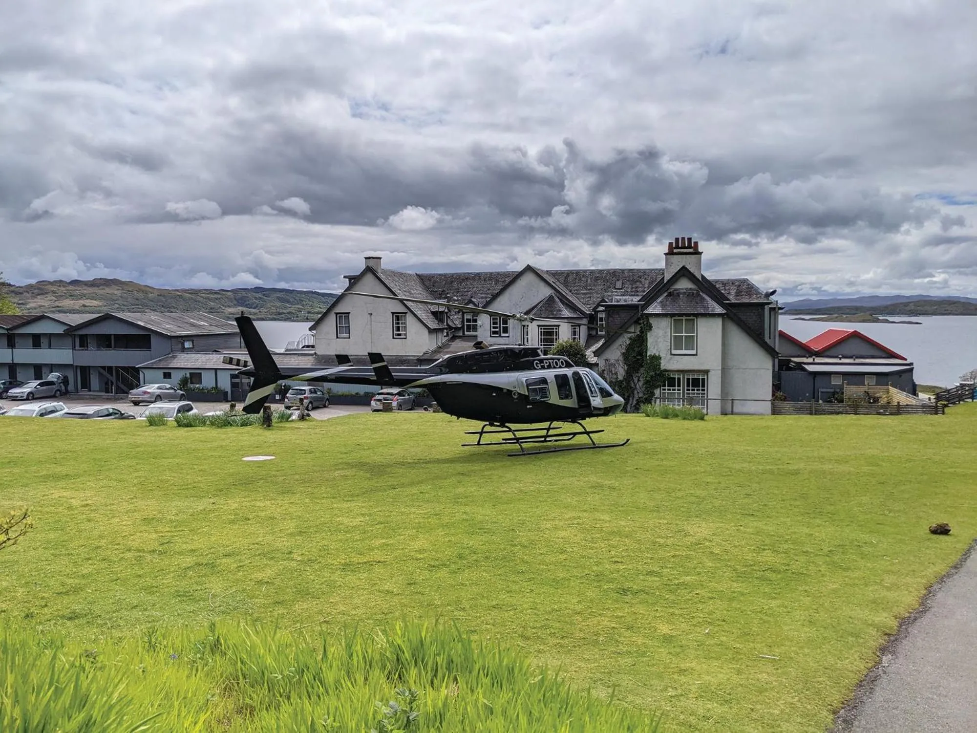 Property building in Loch Melfort Hotel