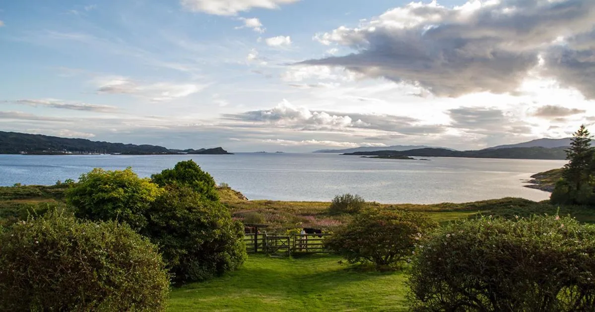 Sea view in Loch Melfort Hotel