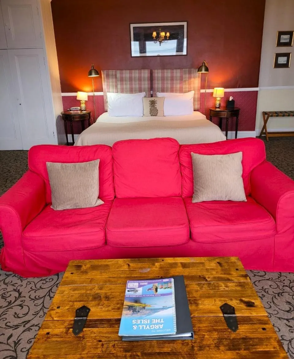 Bed in Loch Melfort Hotel