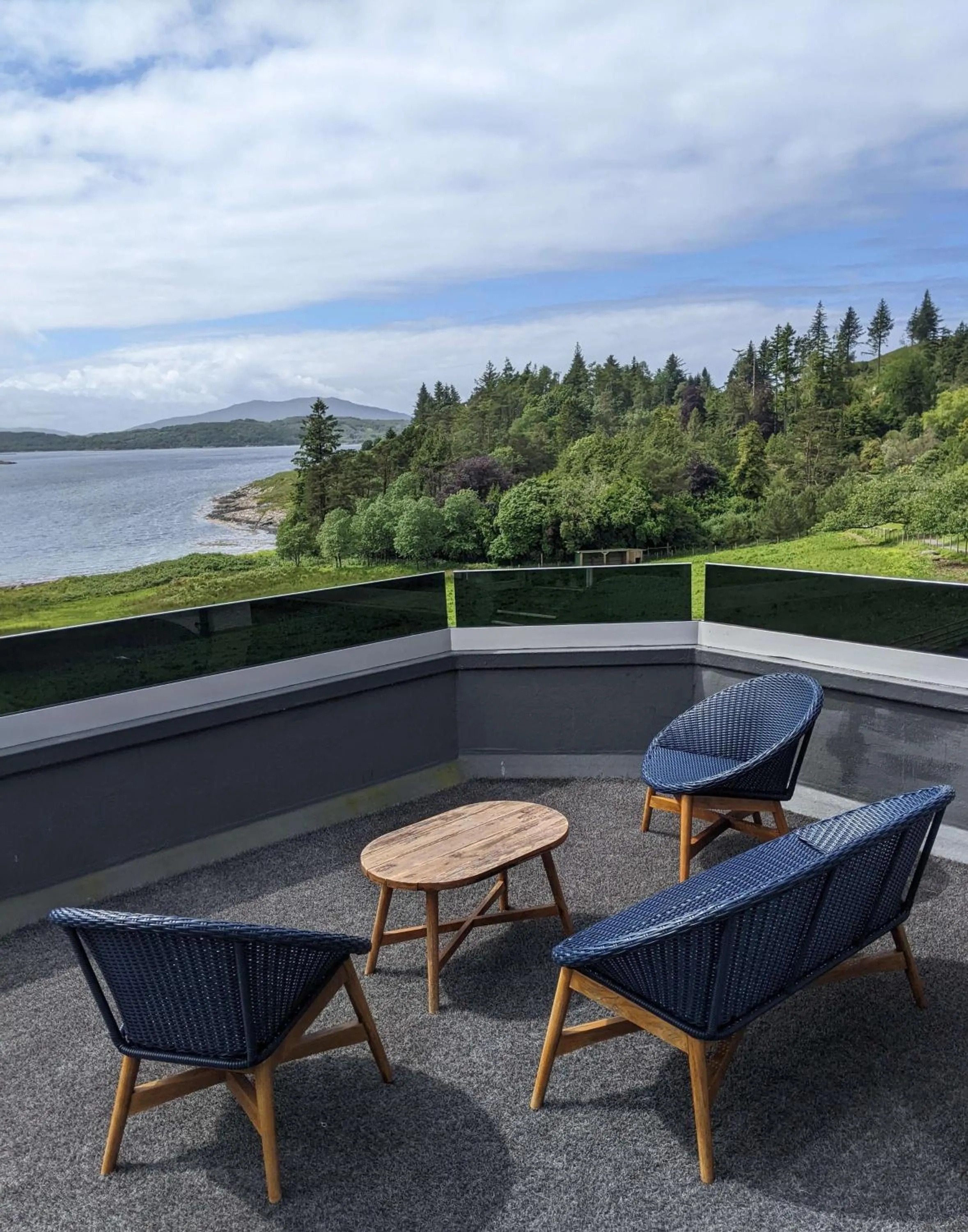 Balcony/Terrace in Loch Melfort Hotel