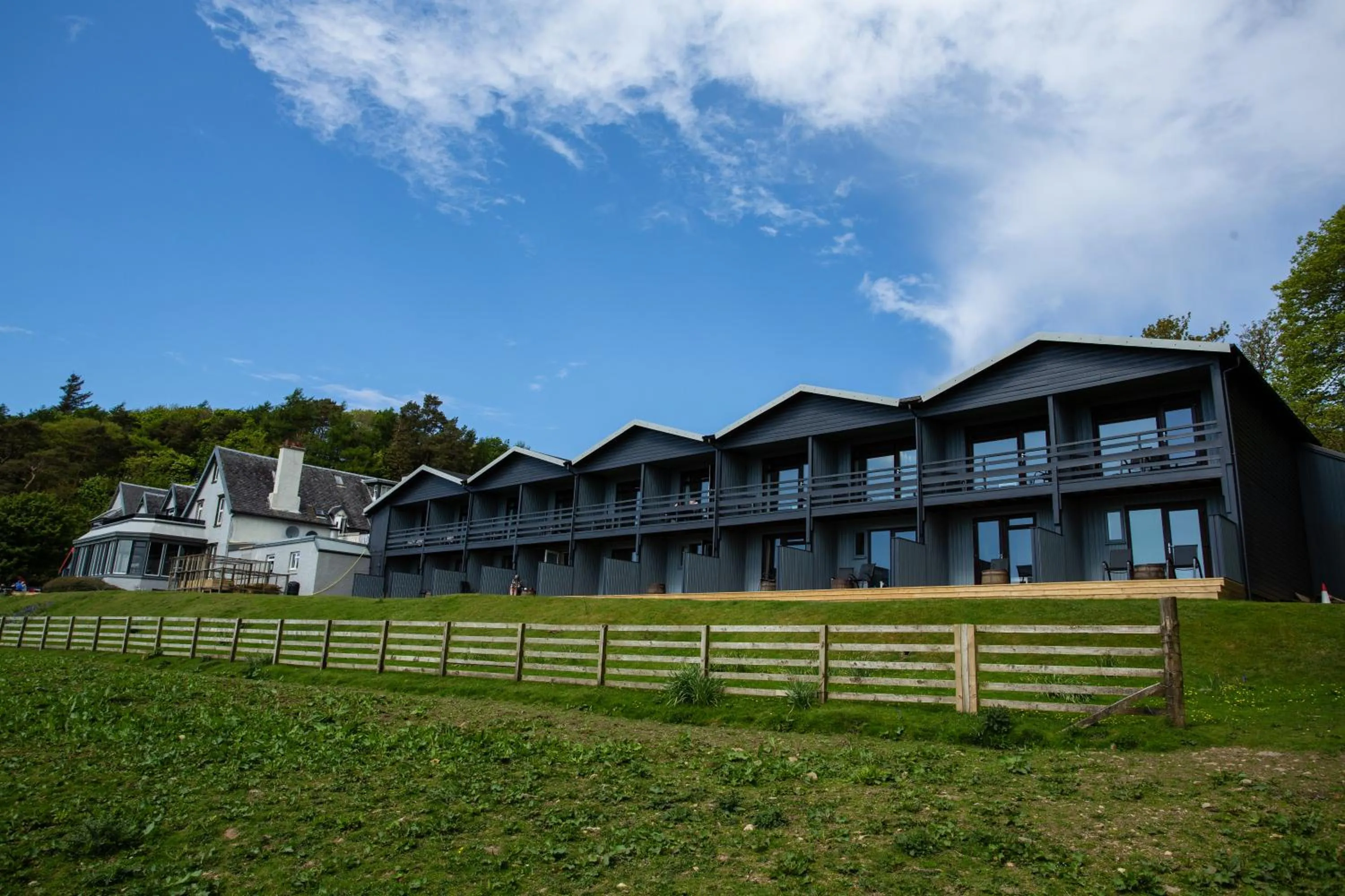 Property building in Loch Melfort Hotel